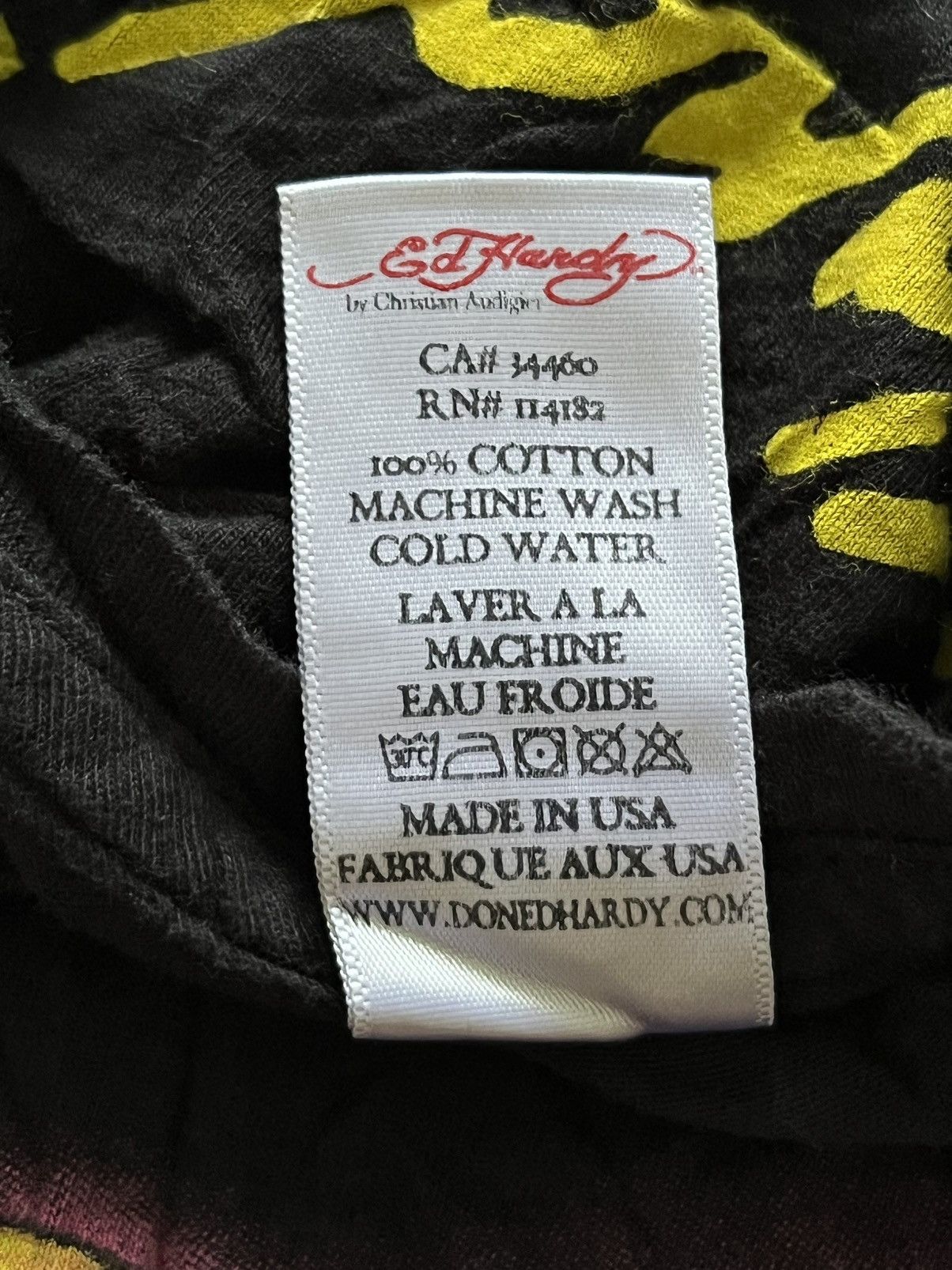 Ed Hardy Ed Hardy Christian Audigier Butterfly Long Sleeve Big Logo Size US M / EU 48-50 / 2 - 5 Thumbnail