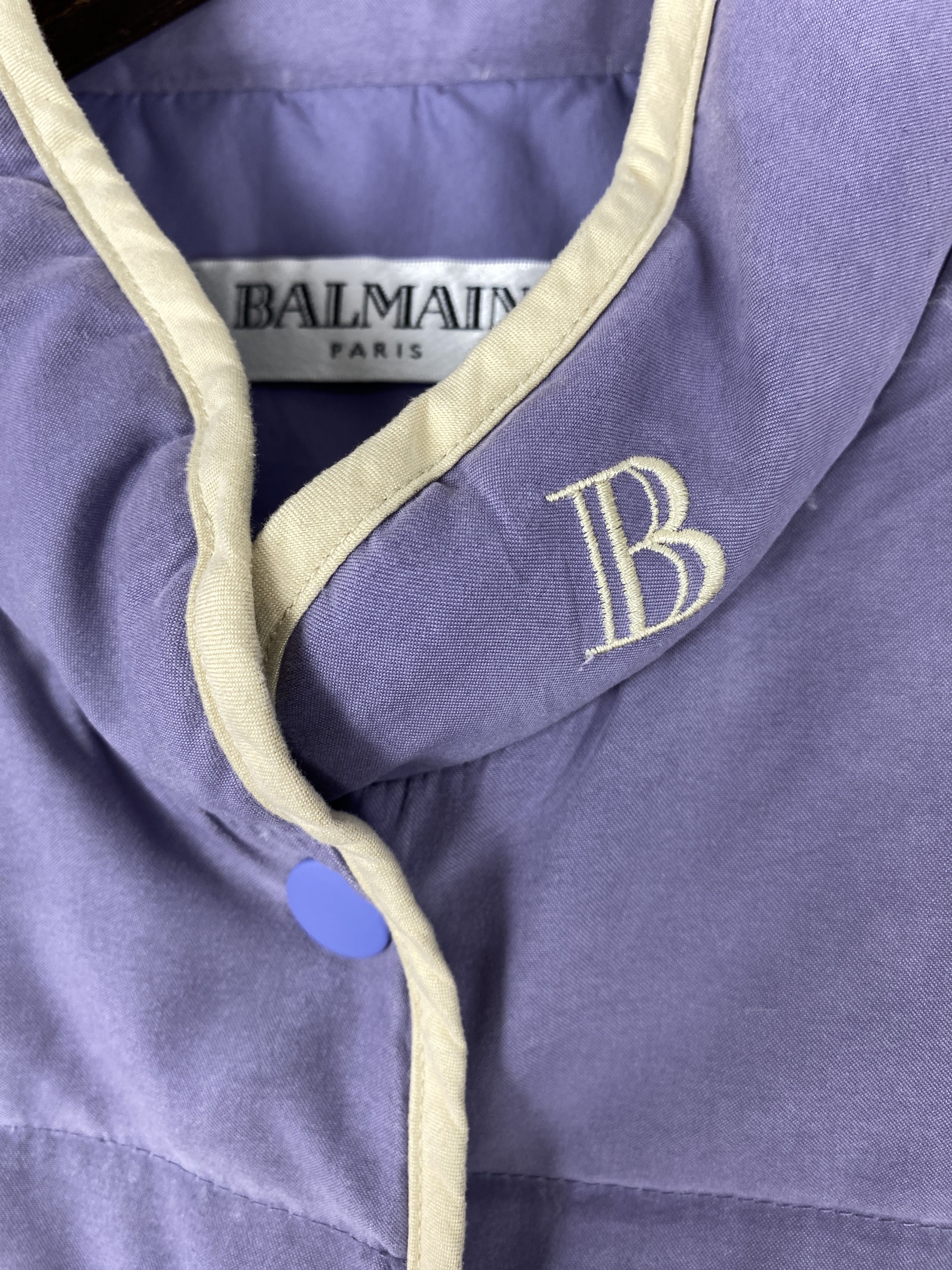 Balmain × Vintage Vintage Balmain Puffer Vest V0205 Size US S / EU 44-46 / 1 - 3 Thumbnail