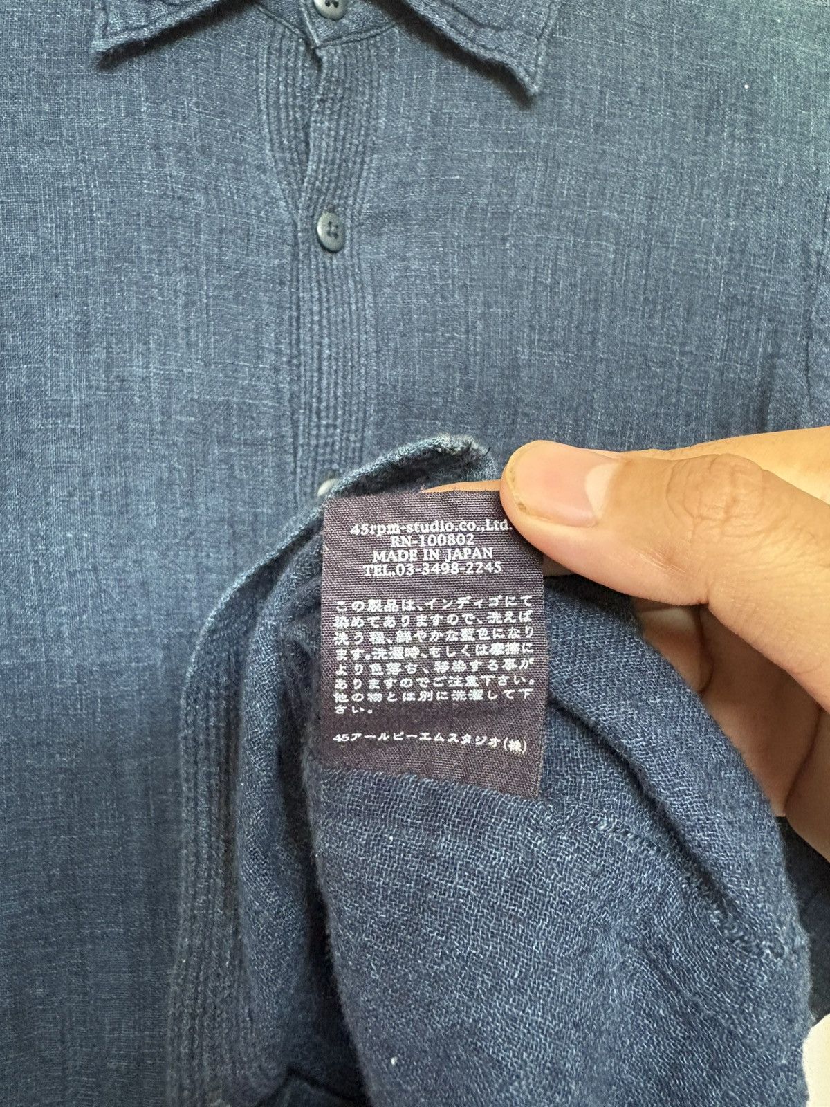45rpm × Japanese Brand × Vintage 45rpm button up shirt Size US S / EU 44-46 / 1 - 11 Thumbnail