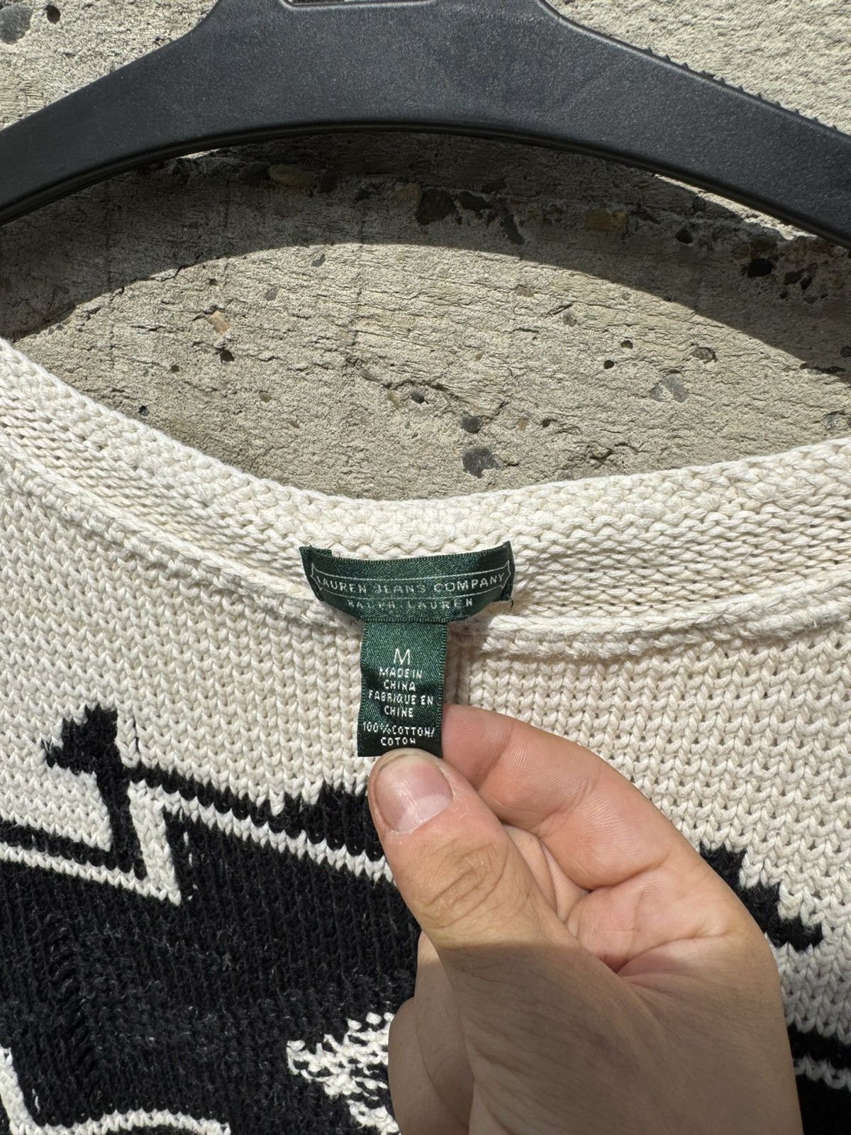 Polo Ralph Lauren Vintage Polo Ralph Lauren Jeans Company Knit Sweater Size M / US 6-8 / IT 42-44 - 4 Thumbnail