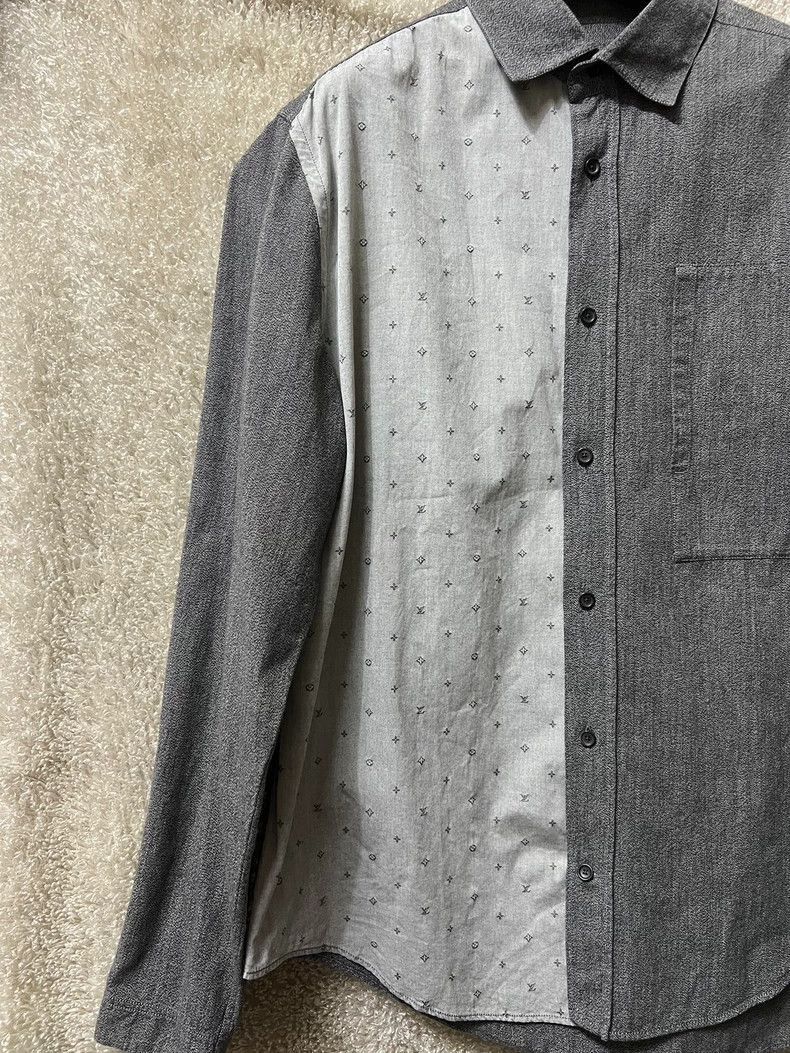 Louis Vuitton Louis Vuitton Men's Casual Long Shirt Size US XXL / EU 58 / 5 - 2 Thumbnail