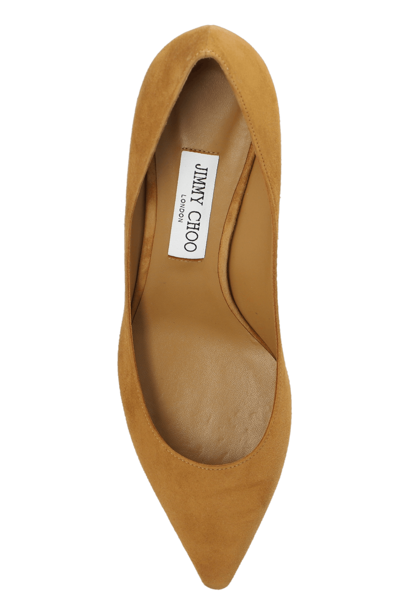 Jimmy Choo o1s22i1n1024 Suede Romy 60 Pumps in Brown Size US 10 / IT 40 - 6 Thumbnail