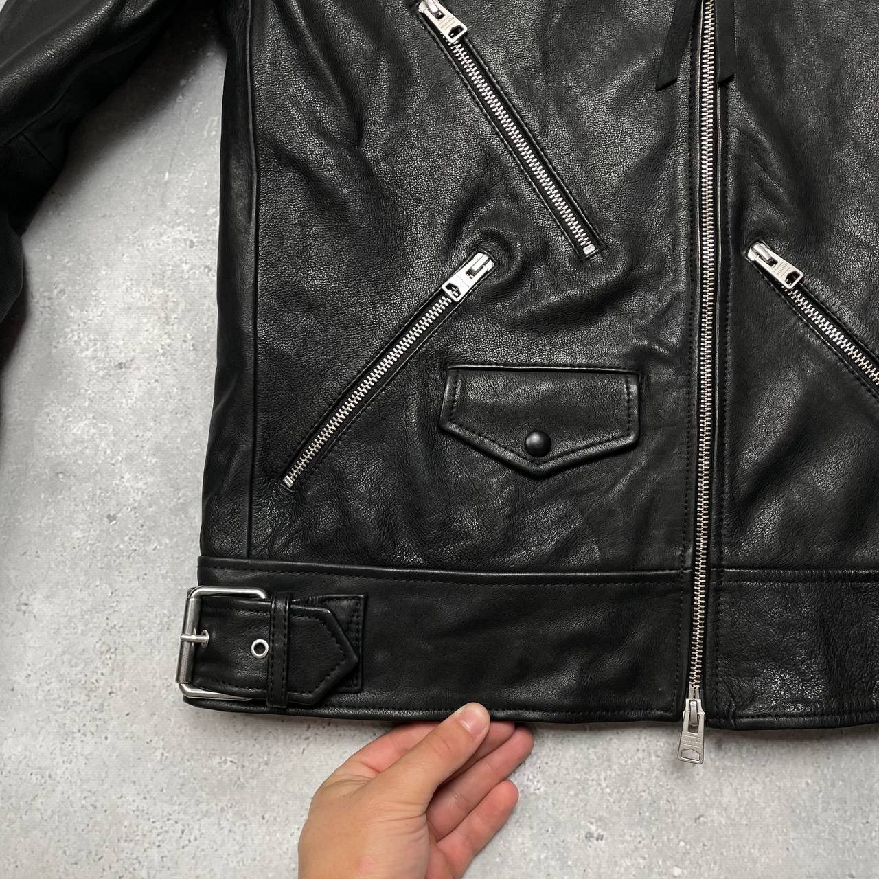 Allsaints Allsaints Sherwood Biker Leather Black Women’s Jacket Size S / US 4 / IT 40 - 9 Thumbnail