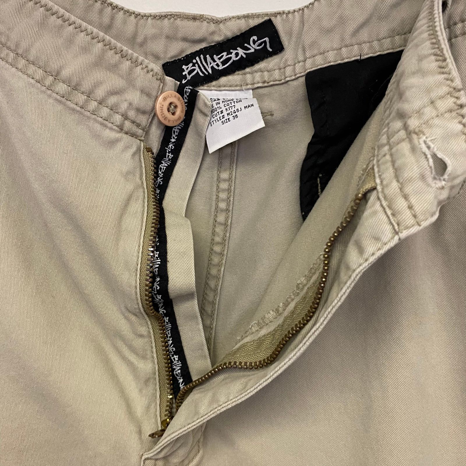 Billabong Vintage Billabong Mens Size 36 Tan Casual Y2K Shorts Size US 36 / EU 52 - 6 Thumbnail
