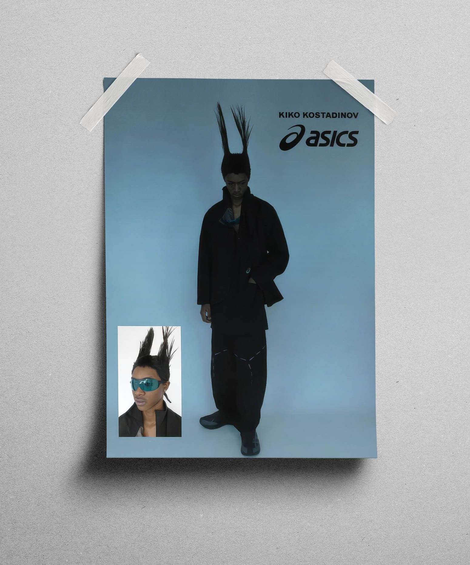 Asics × Kiko Kostadinov Asics Kiko Kostadinov Poster Gift Vintage Archive Art Book Size ONE SIZE - 1 Thumbnail