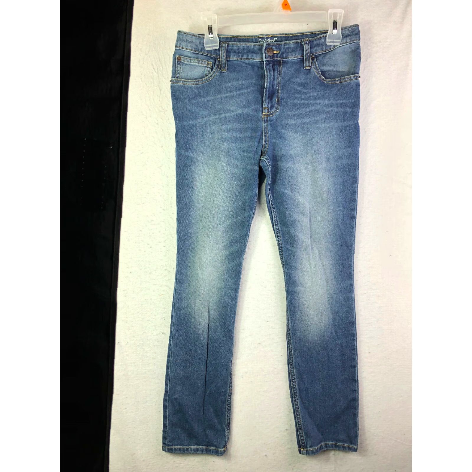 Vintage Cat & Jack Mid Rise Skinny Jeans Juniors Medium Wash Blue Denim Women Boys Girls? Size 32" / US 10 / IT 46 - 2 Thumbnail