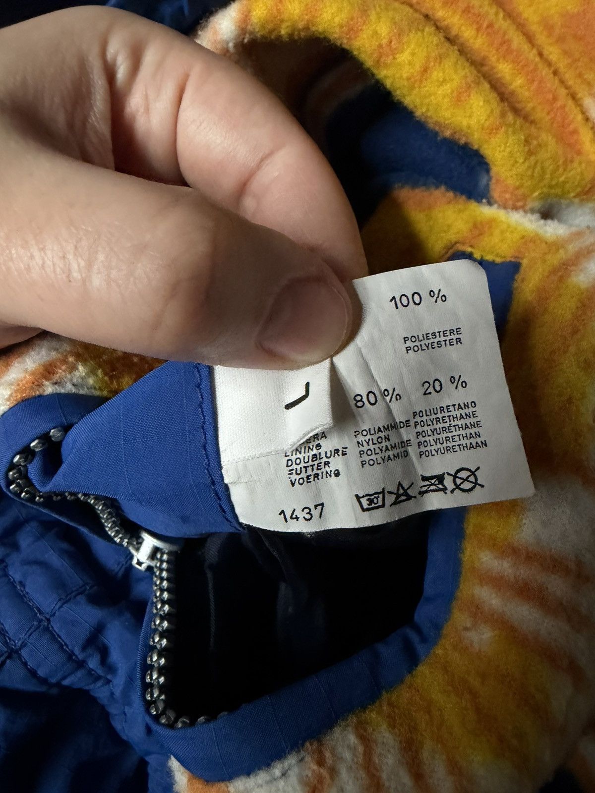 Vintage L Vtg Samas Reversible Jacket Flower Seen on San Holo Riri Size US L / EU 52-54 / 3 - 10 Thumbnail