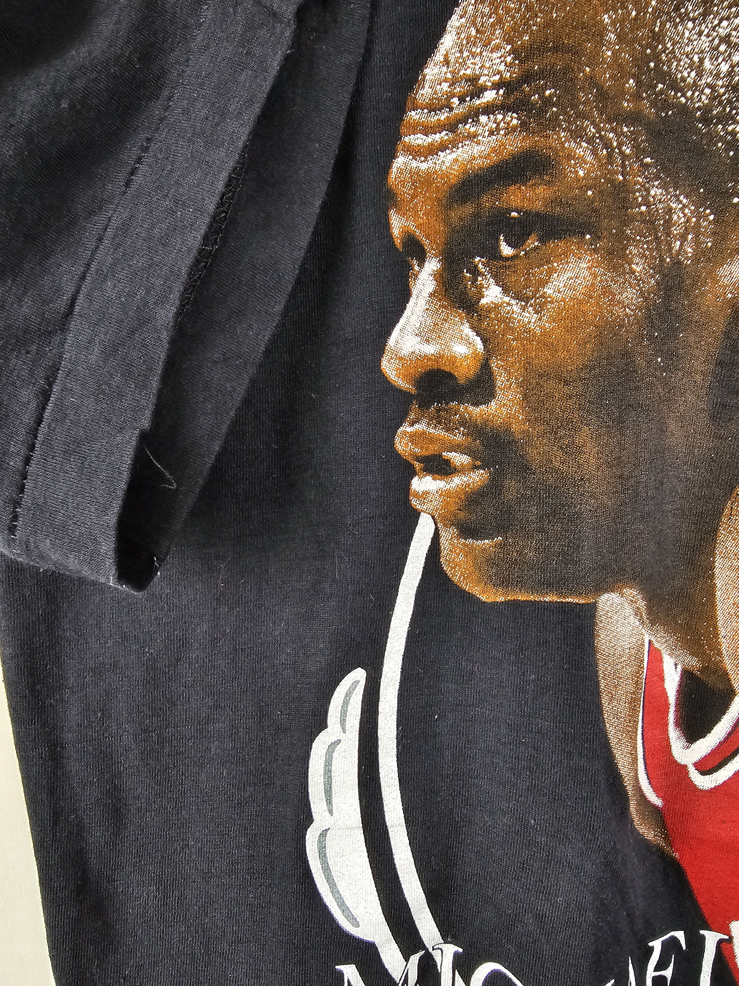 NBA × Vintage 90s NBA Chicago Bulls Michael Jordan XL 21.5" 27" Size US XL / EU 56 / 4 - 3 Thumbnail