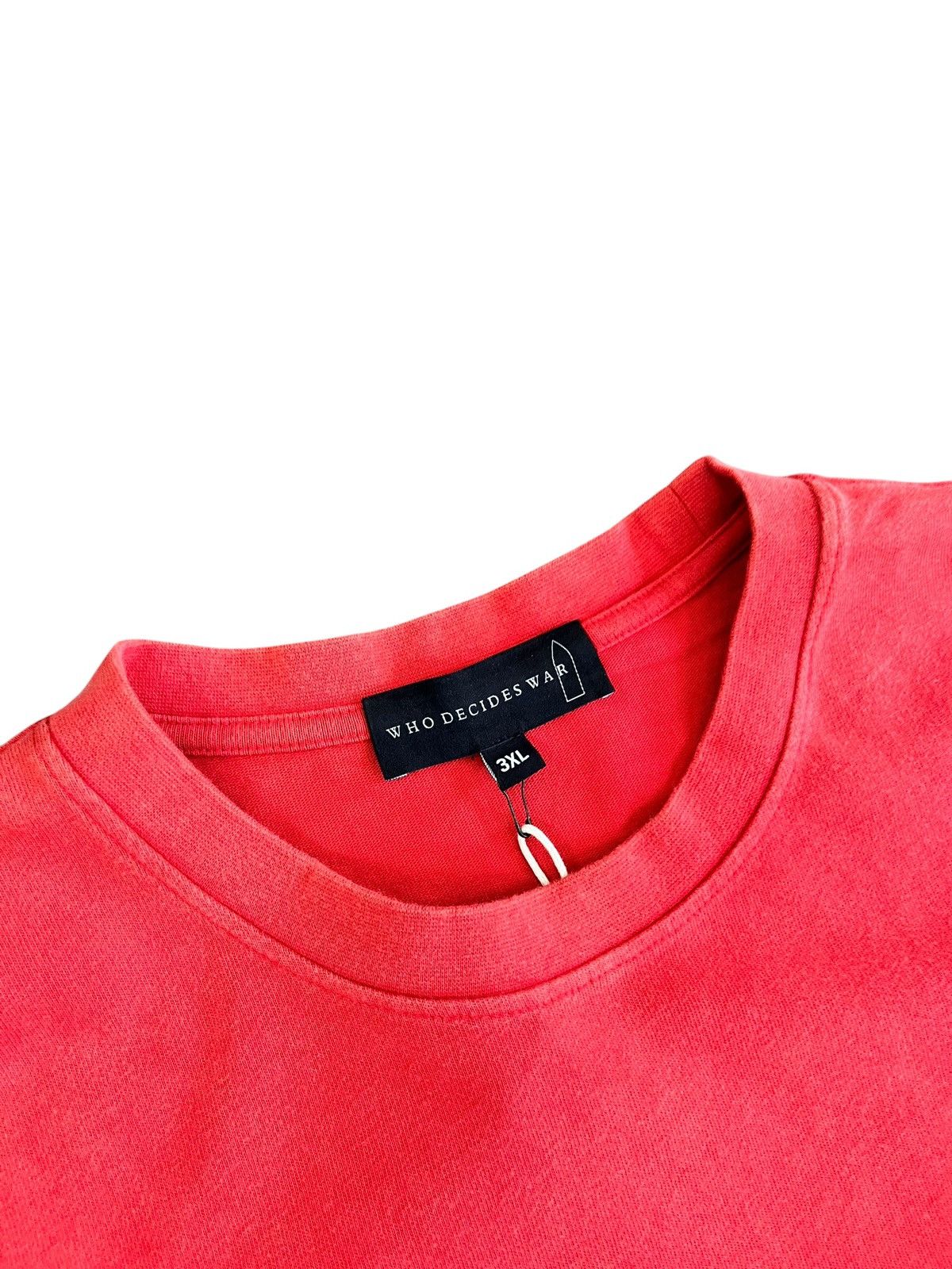 Who Decides War Who Decides War Ruby Flame Glass Tee Red Size US XXL / EU 58 / 5 - 2 Thumbnail