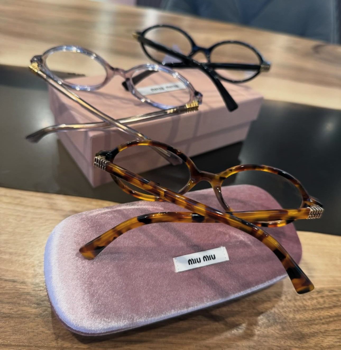 Miu Miu × Vintage NEW Miu Miu sunglasses MU 01XV 1AB-1O1 Size ONE SIZE - 7 Thumbnail