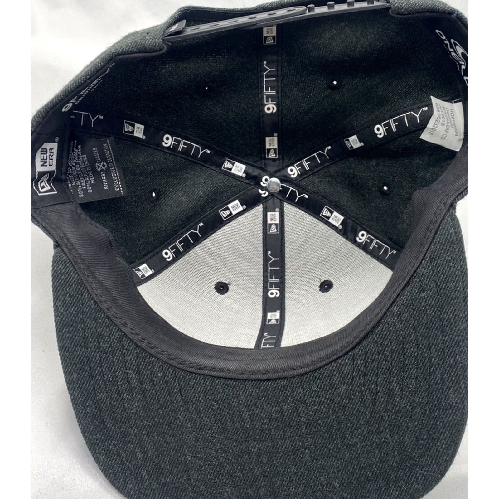 New Era New Era 59fifty O’Neill Wetsuits Snapback Gray Hat Cap, Adjustable, Sports Surfing, Men, Cap Size ONE SIZE - 4 Thumbnail