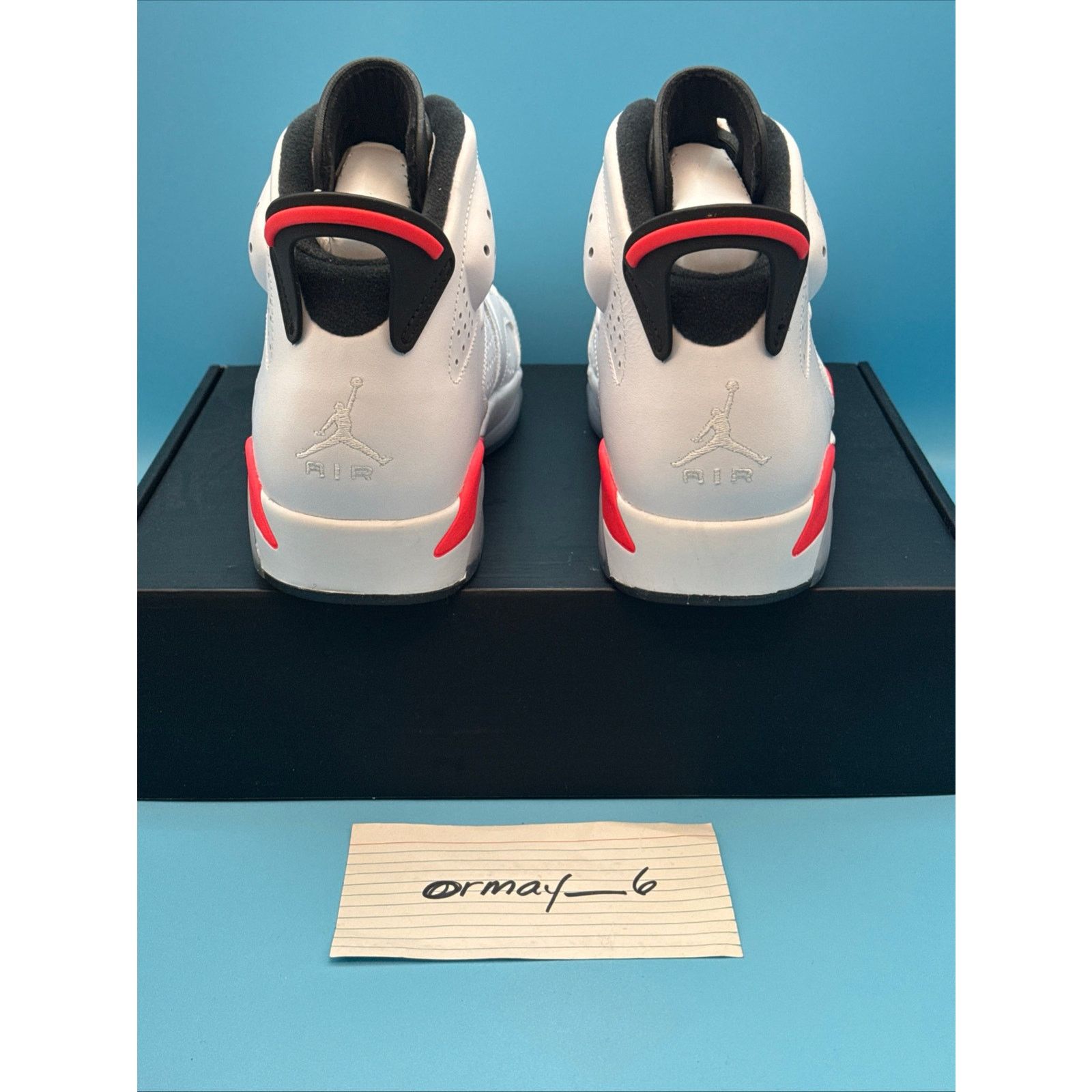 Jordan Brand Air jordan 6 Retro 2014 White Infrared m8.5 Size US 8.5 / EU 41-42 - 5 Thumbnail