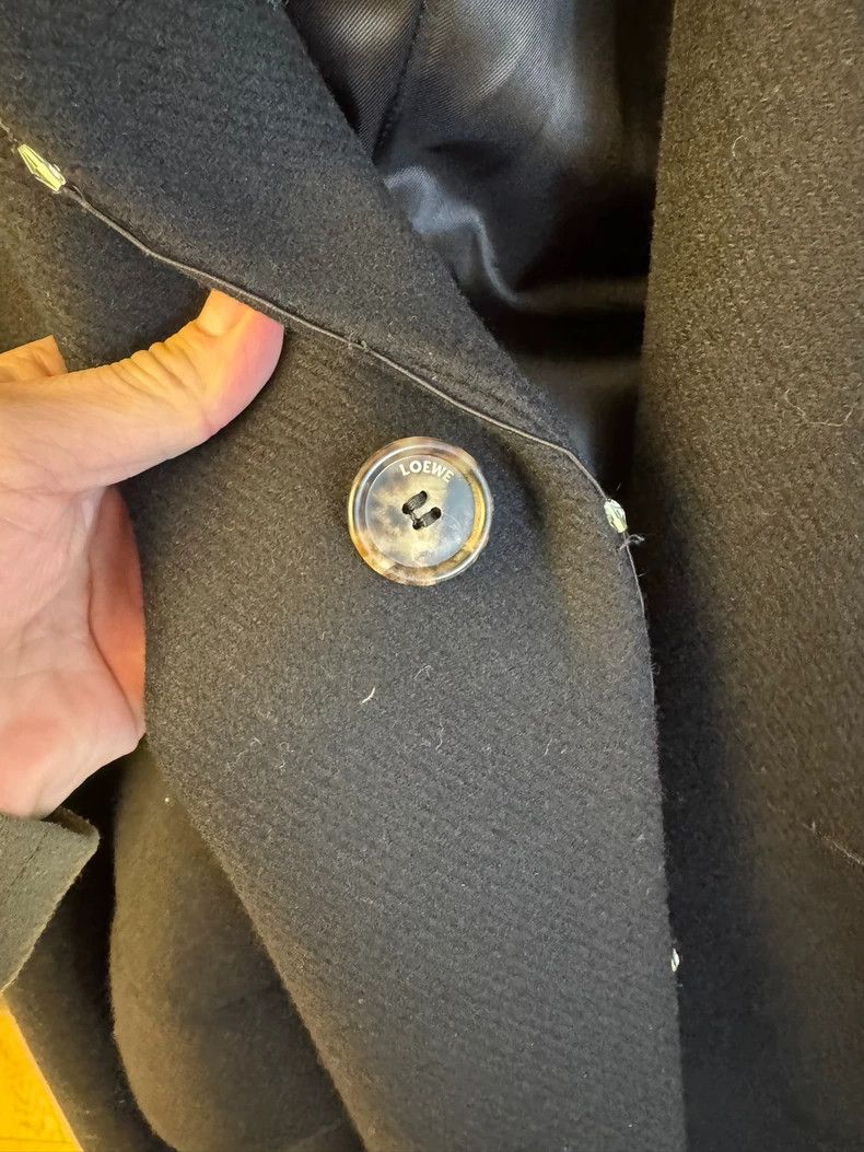 Loewe Loewe size L Black wool coat for boys in autumn and winter Size US M / EU 48-50 / 2 - 4 Thumbnail