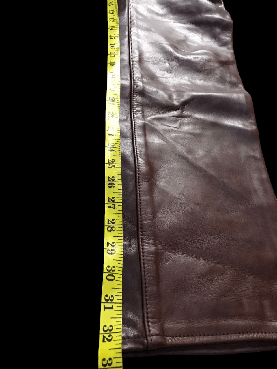 Aero Leathers × Vintage Aero Leather Horsehide Leather Pants Size US 29 - 12 Thumbnail