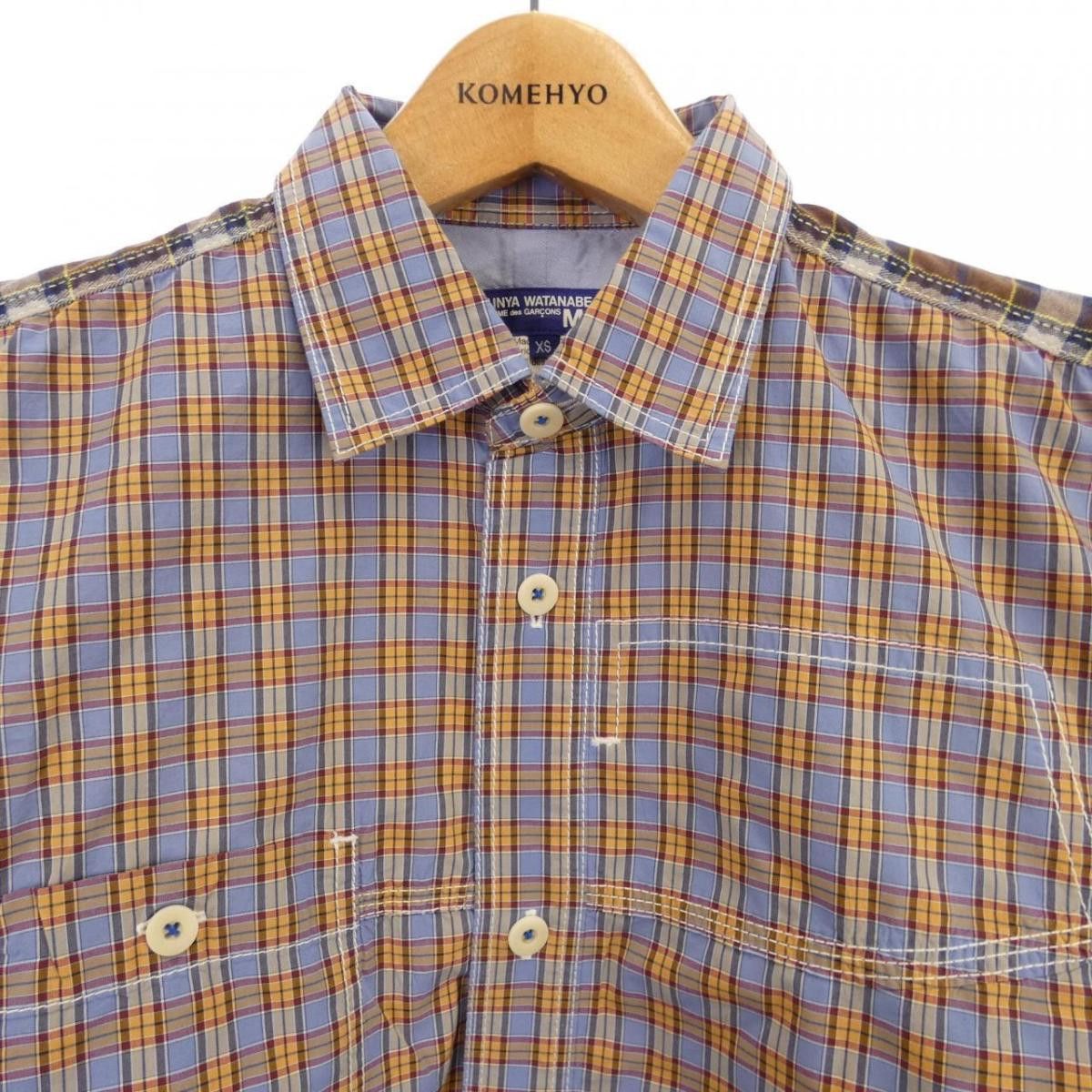 Junya Watanabe Shirt Checkered Switch Long Sleeve Multicolor Size US XS / EU 42 / 0 - 5 Thumbnail