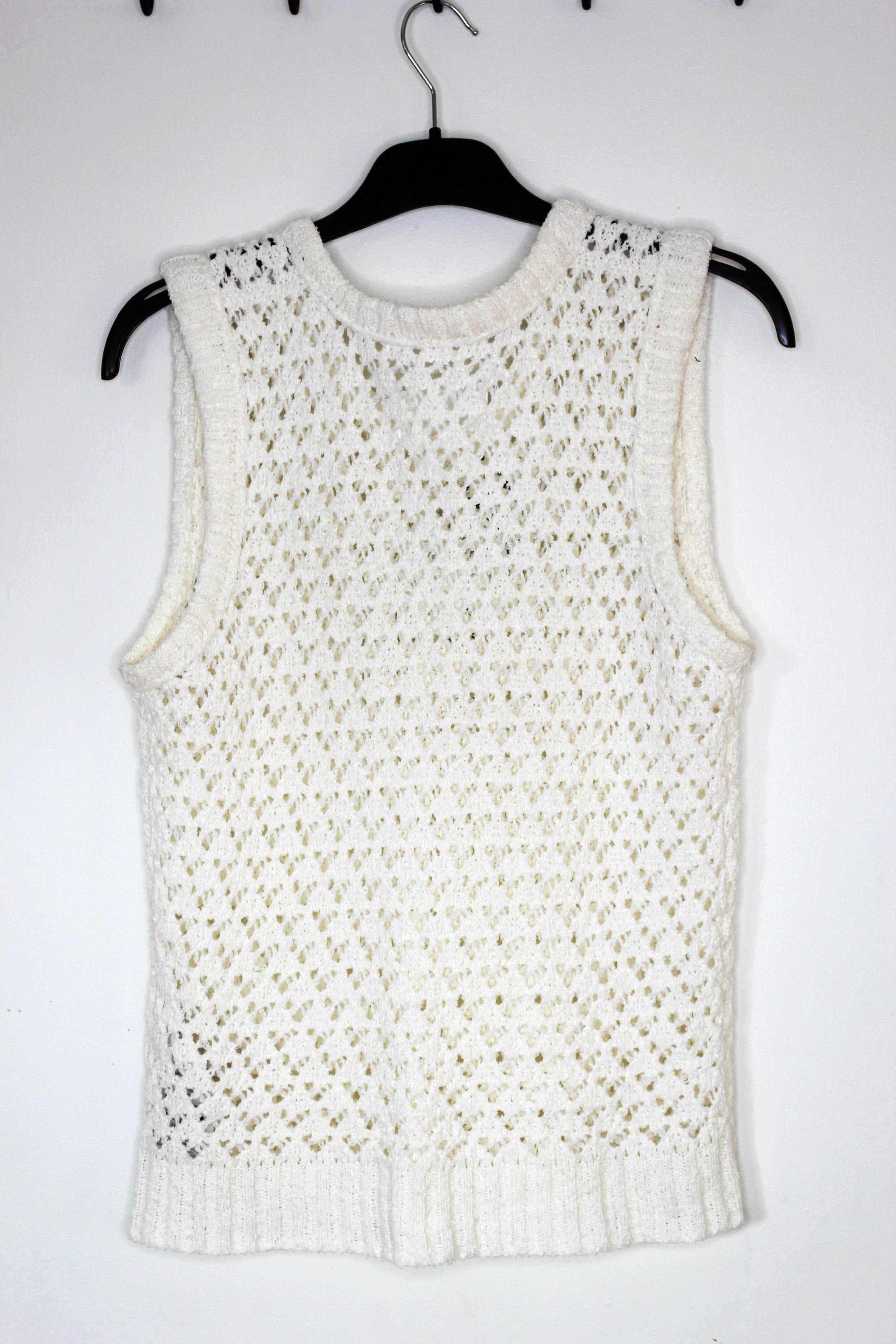 Maison Margiela BNWT SS24 MAISON MARGIELA KNIT TANK TOP M Size US M / EU 48-50 / 2 - 3 Thumbnail
