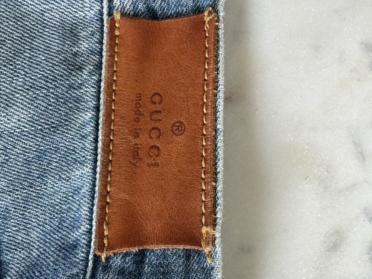 Gucci Gucci Light Wash Denim Size US 33 - 5 Thumbnail