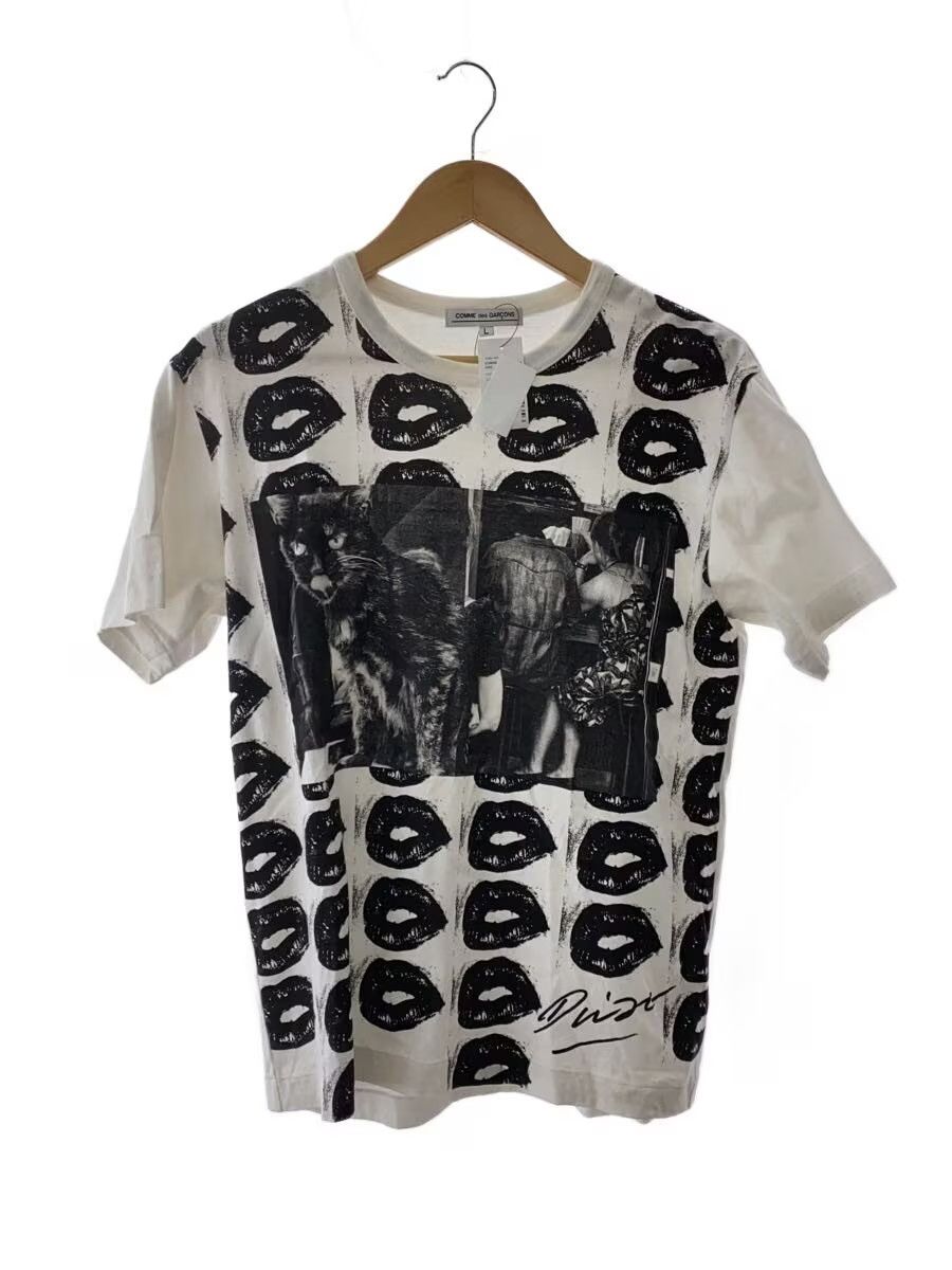Comme des Garcons Cat Lips Tee Size US L / EU 52-54 / 3 - 1 Thumbnail