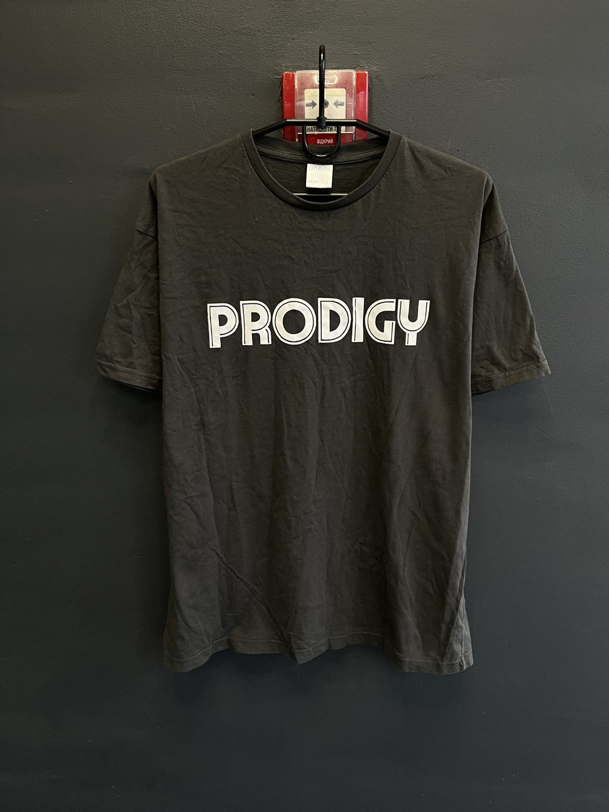Pre-owned Band Tees X Vintage 2000s The Prodigy Music Band Y2k Tee In Black