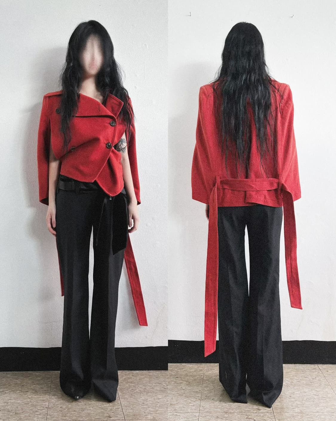 Ann Demeulemeester Ann Demeulemeester Vintage Wool Jacket Size M / US 6-8 / IT 42-44 - 1 Thumbnail