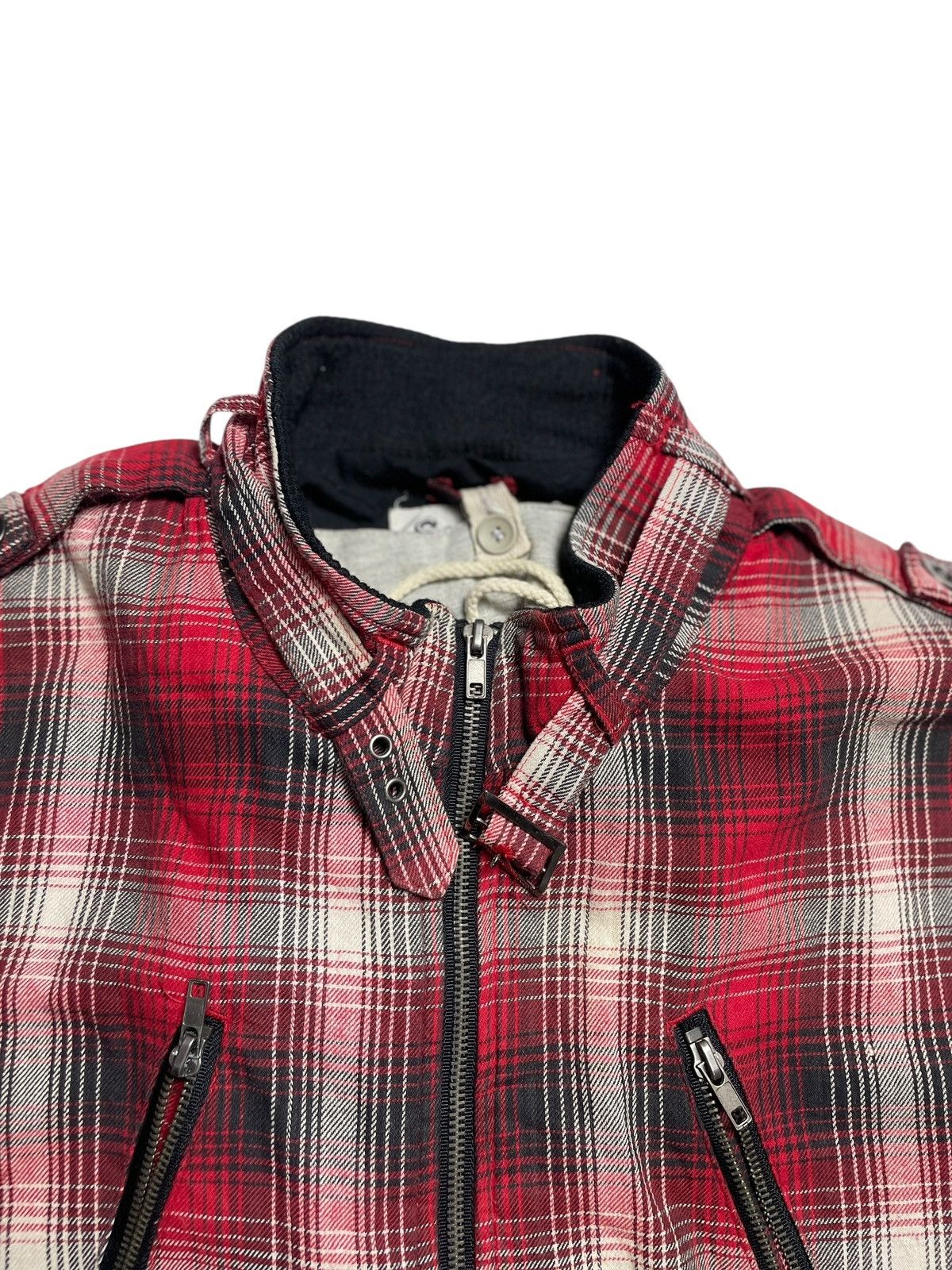 BUFFALO BOBS 2000’s Soves - L.G.B Style Plaid Hooded Jacket Size US XL / EU 56 / 4 - 9 Thumbnail