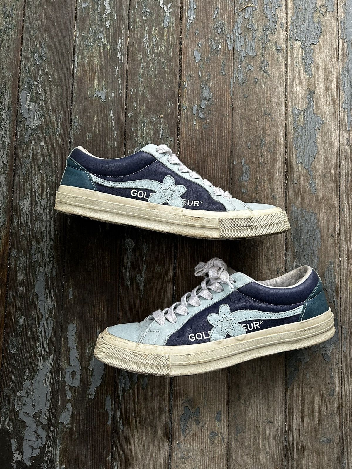image of Converse One Star Ox Shoes in Blue, Men's (Size 12)