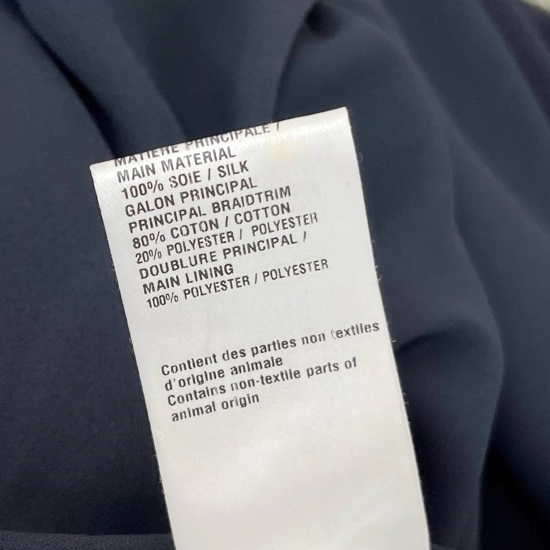 Chloe Chloe Women's Navy Silk Dress 34 Pre-Owned Size XXS / US 00 / IT 34 - 8 Thumbnail