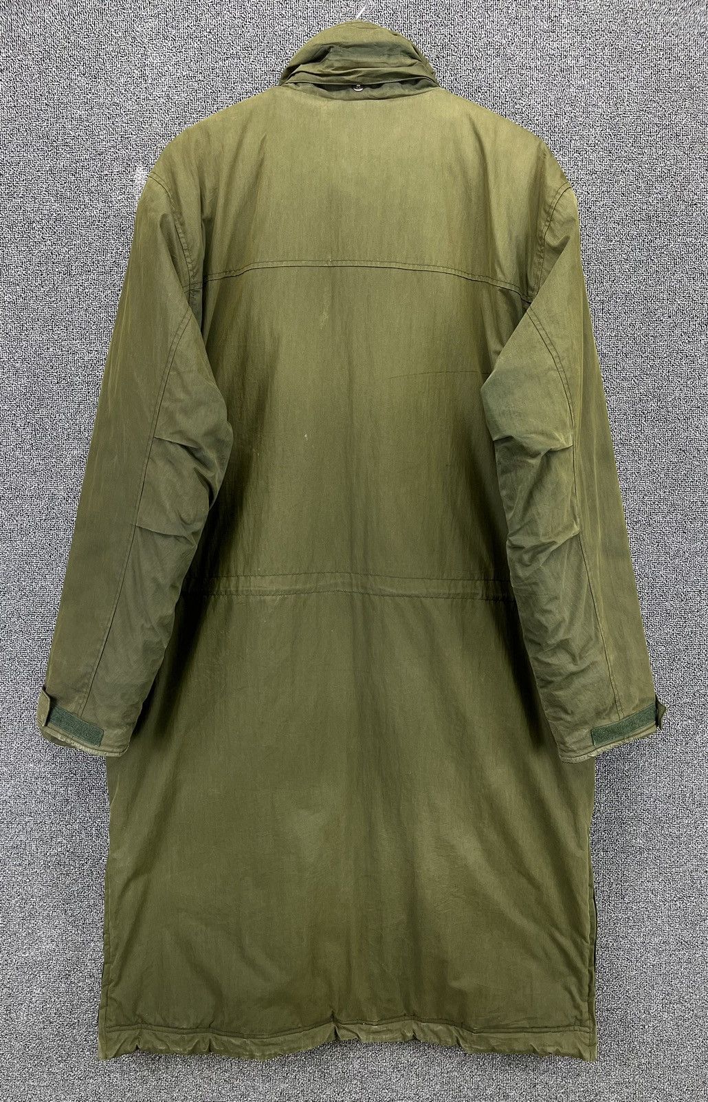 L.L. Bean Vintage L.L. Bean Military Army Trashed Long Jacket Size US M / EU 48-50 / 2 - 10 Thumbnail