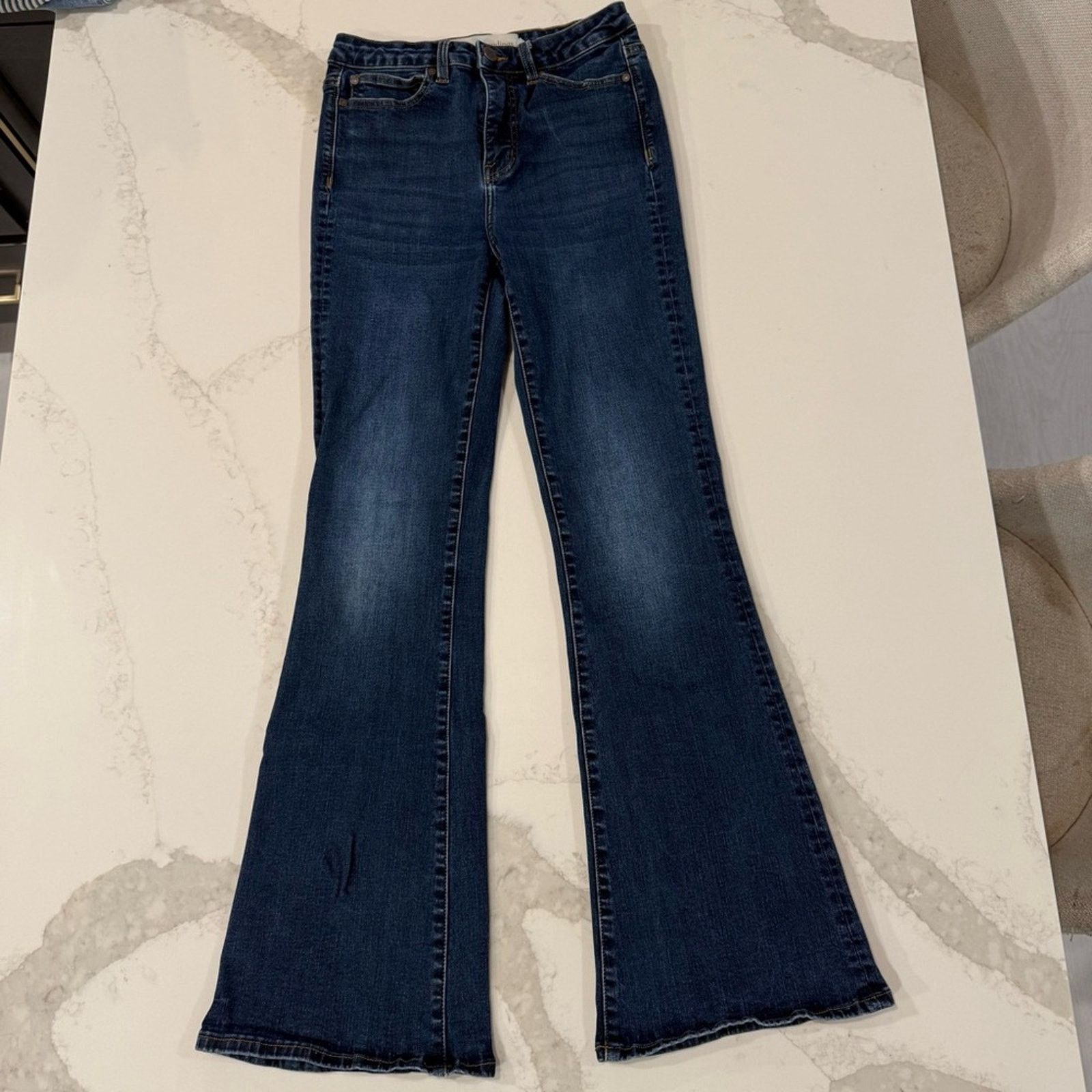 Soft Surroundings Soft Surroundings Ultimate Denim Flare Jeans Women’s 2 Size 26" / US 2 / IT 38 - 2 Thumbnail