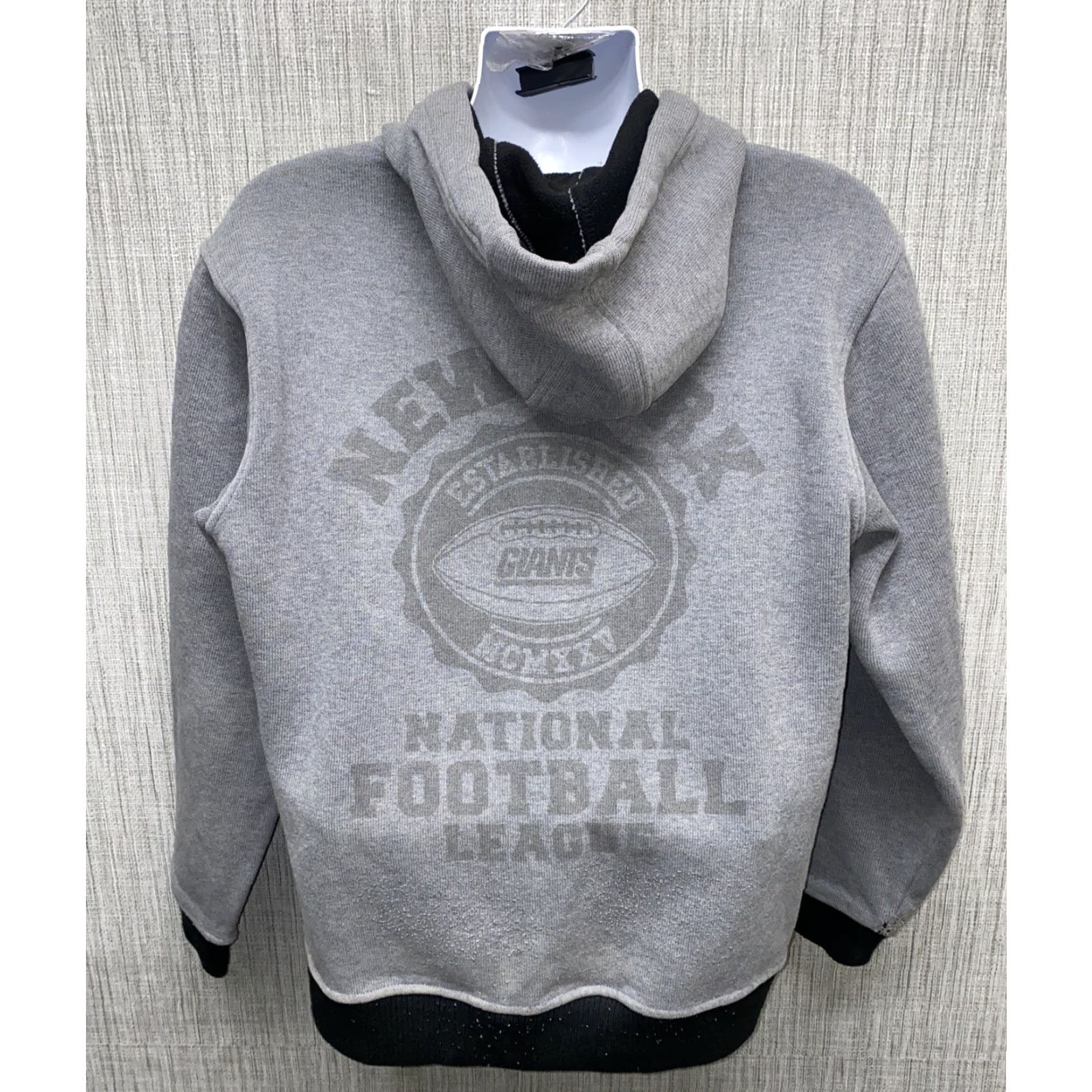 NFL NFL Men's Gray Pro Line Fleece Lined Full Zip Hoodie M NY GIANTS Shirt? Size US M / EU 48-50 / 2 - 5 Thumbnail