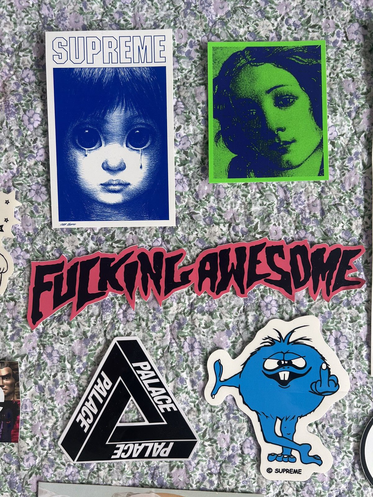 Fucking Awesome Sticker set. Supreme, undercover, yohji Yamamoto, FA etc.. Size ONE SIZE - 3 Thumbnail