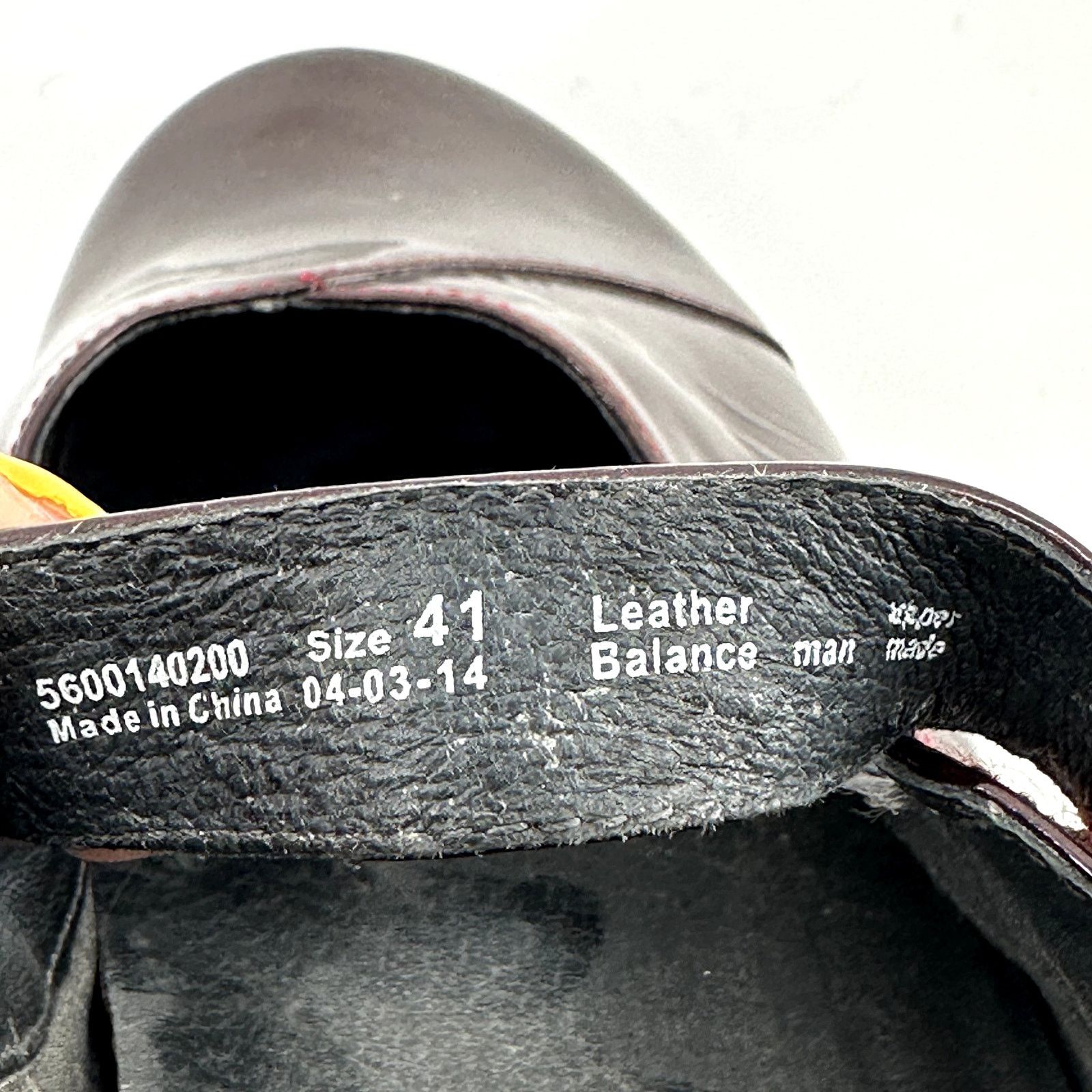 Dansko Dansko Opal Patent Mary Jane Flat Leather Black Cherry 10 Size US 10 / IT 40 - 7 Thumbnail