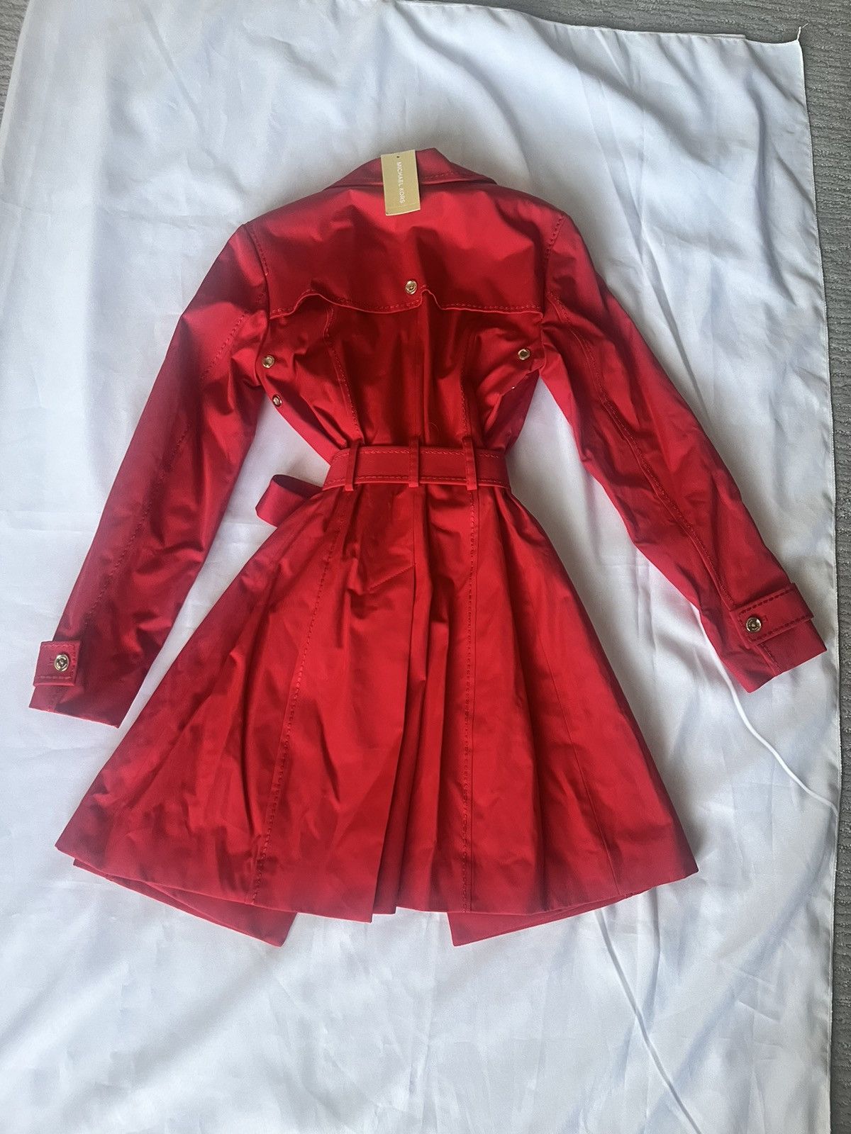 Michael Kors Micheal Kors Red Spring Coat Size S / US 4 / IT 40 - 4 Thumbnail