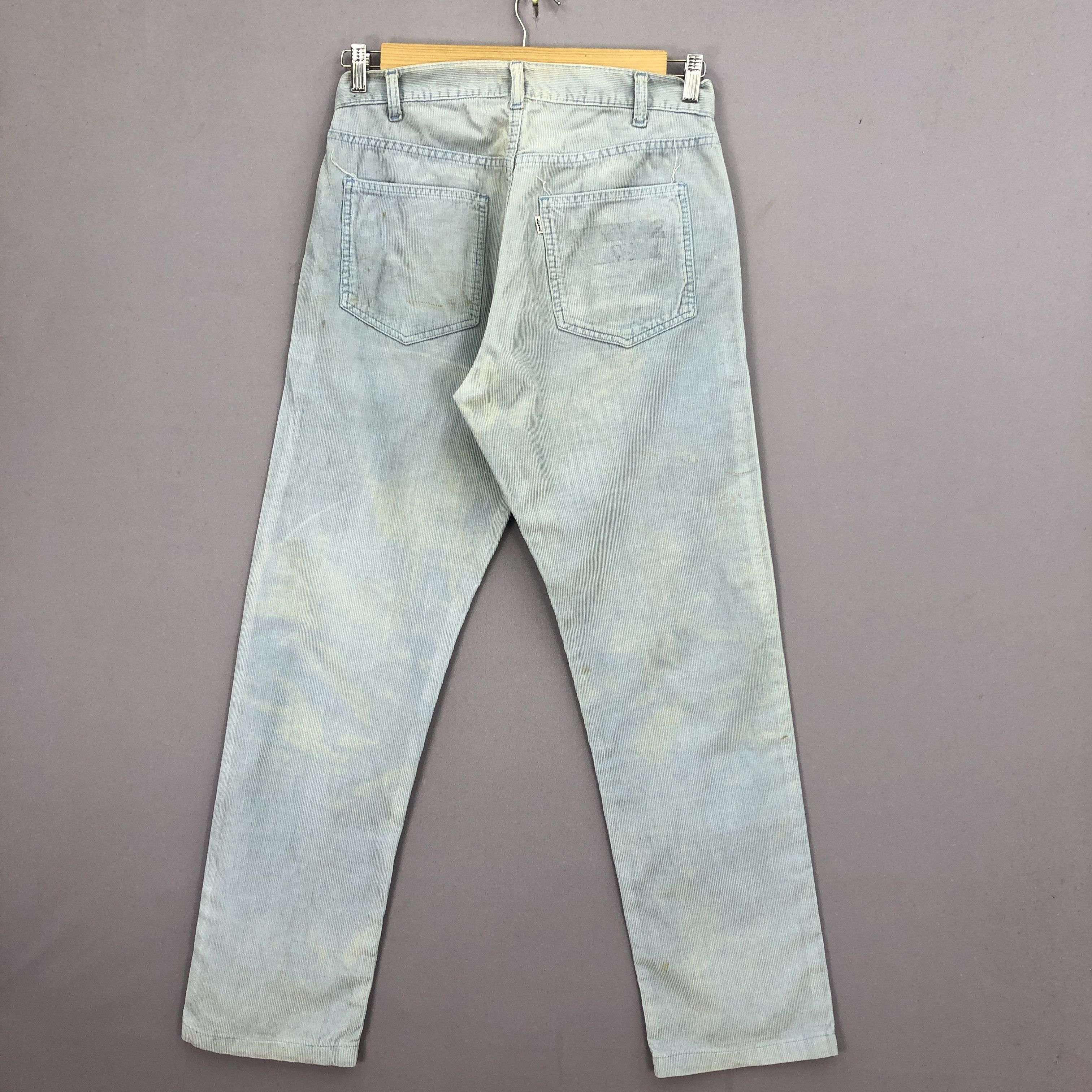 Levi's Vintage 90s Levis Corduroy Jeans Levi's White Tab Denim Size US 30 / EU 46 - 2 Thumbnail