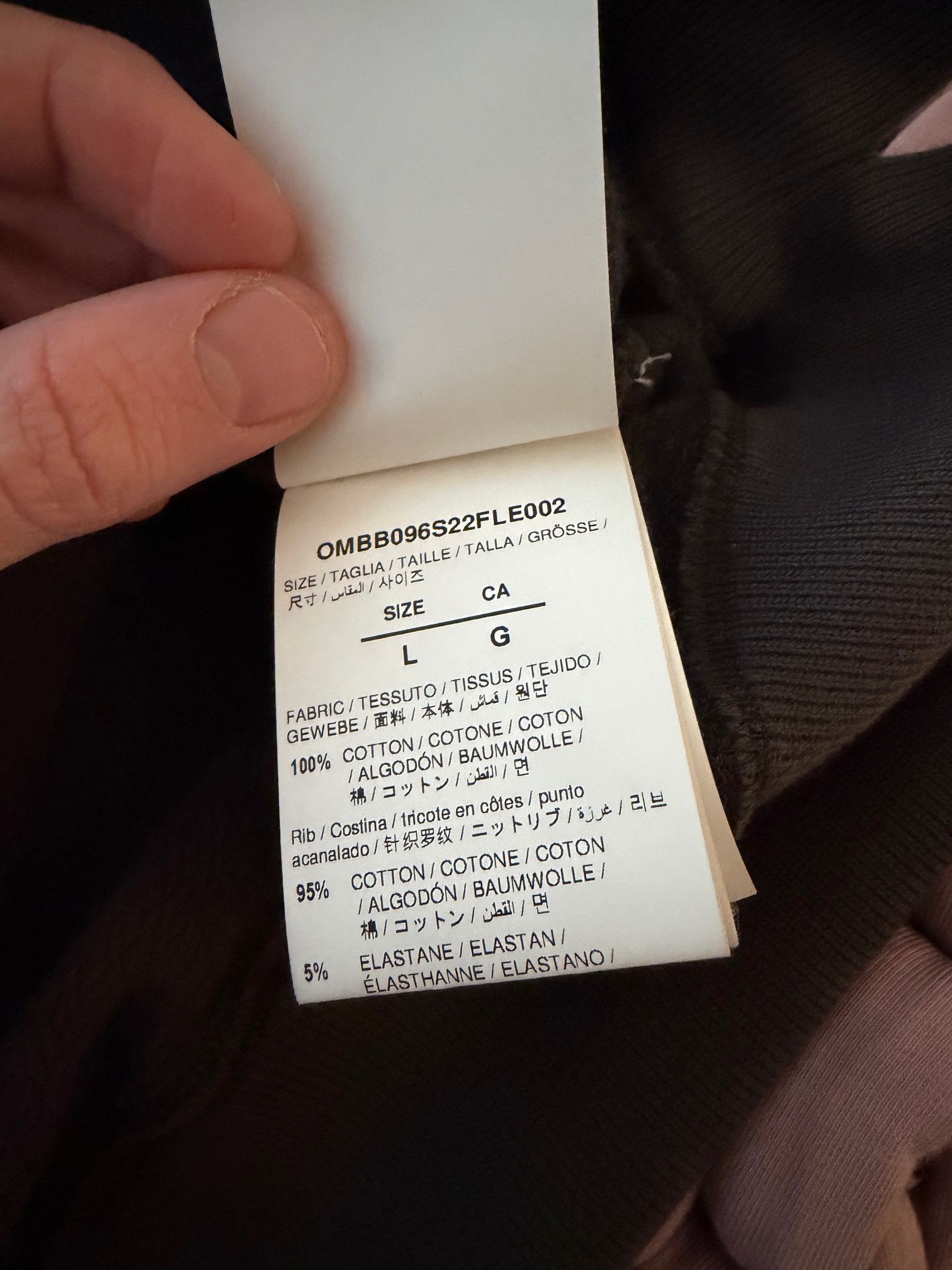 Off-White Grey Off White Hoodie - Size Large Size US L / EU 52-54 / 3 - 6 Thumbnail
