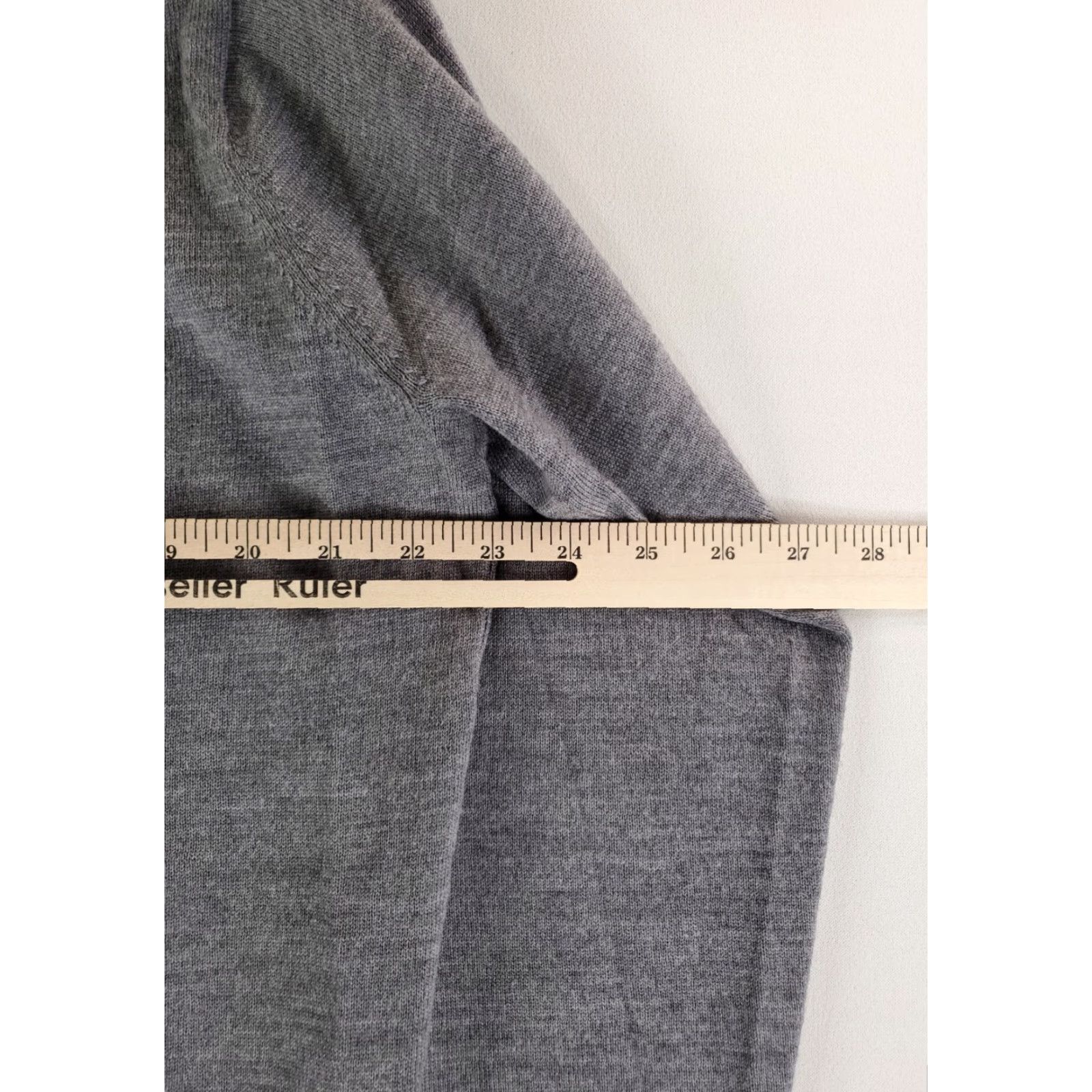 Peter Millar Peter Millar Crown Soft 100% Merino Wool 1/4 Zip Pullover Sweater Gray Mens L Size US L / EU 52-54 / 3 - 4 Thumbnail