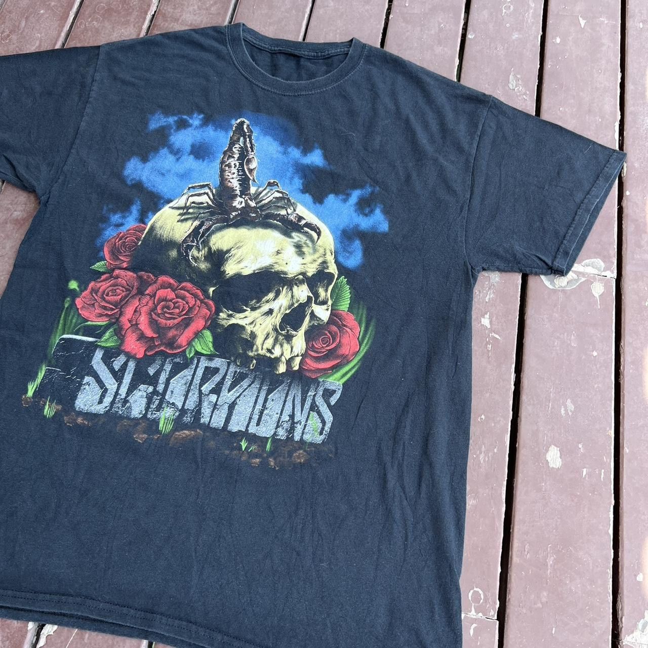 Vintage Vintage Scorpions T-shirt Size US L / EU 52-54 / 3 - 3 Thumbnail