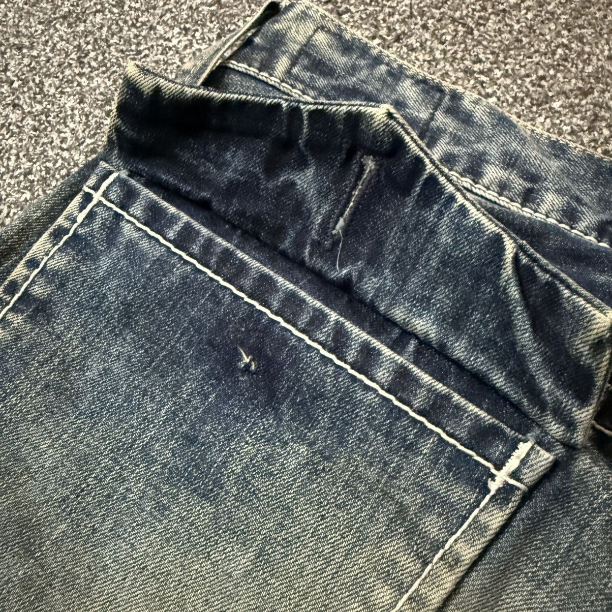 If Six Was Nine 🔥🔥🇯🇵 Japanese Distressed Dirty Clawmark Denim Size US 32 / EU 48 - 8 Thumbnail