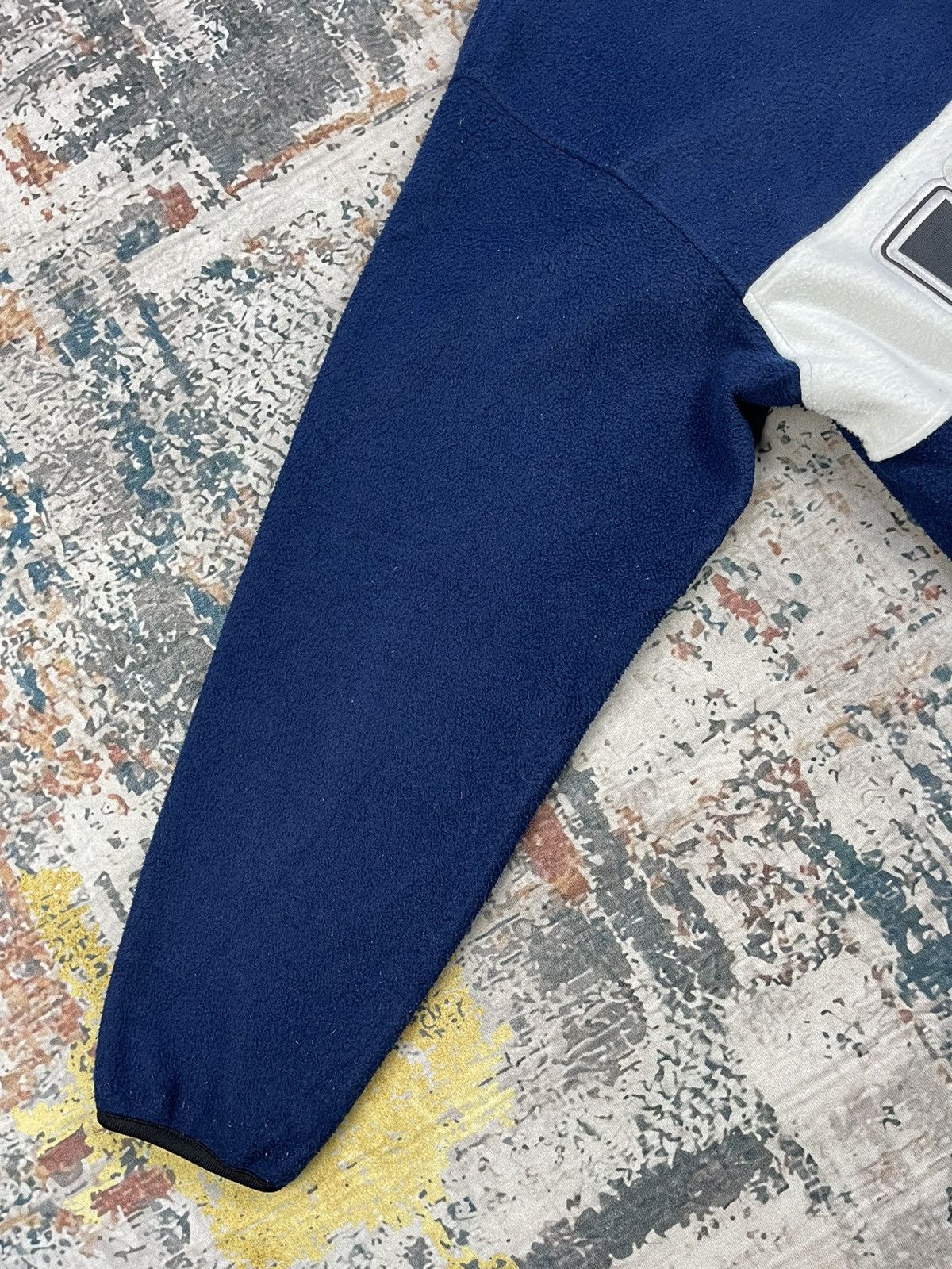 Vans Vtg 90s Vans USA Big Logo Half Zipper Pull Over Size US L / EU 52-54 / 3 - 3 Thumbnail