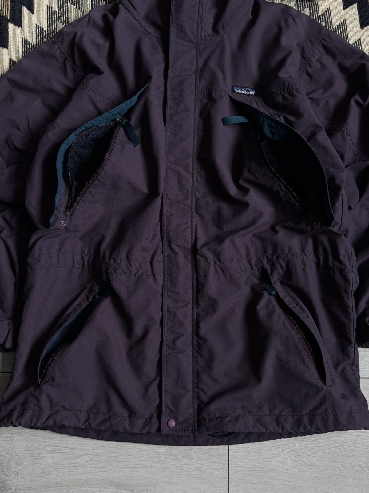 Patagonia Vintage Patagonia Windbreaker Parka Jacket Size US M / EU 48-50 / 2 - 8 Thumbnail