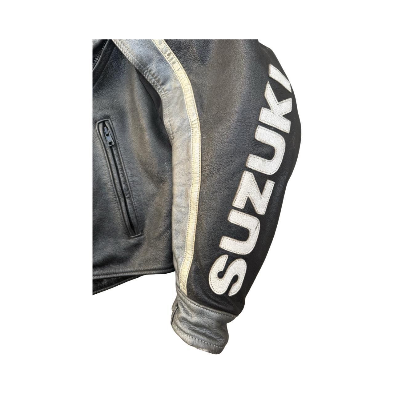 Other Vintage AGV SPORT Suzuki Hayabusa Leather Motorcycle Jacket Size US L / EU 52-54 / 3 - 5 Thumbnail