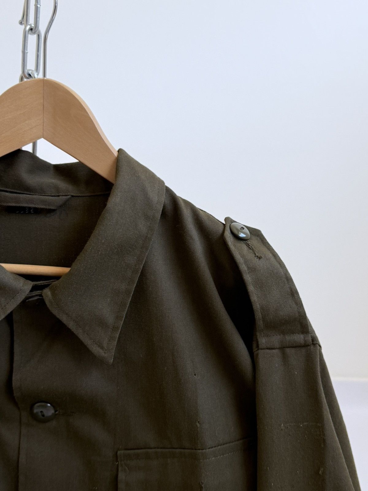 Vintage Vintage 1980 Dated German Military Workwear Chore Jacket Size US L / EU 52-54 / 3 - 3 Thumbnail