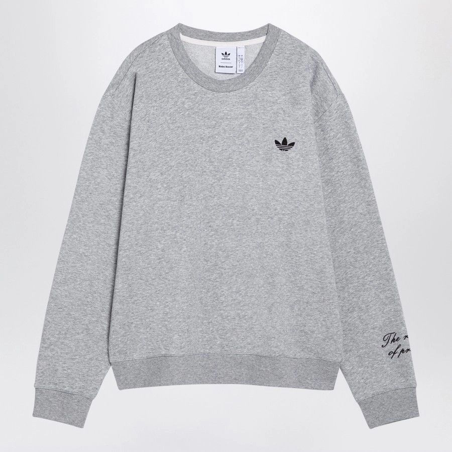 Adidas × Wales Bonner o1d2blof1124 Crew-neck Sweatshirt in Grey Size US XL / EU 56 / 4 - 1 Thumbnail