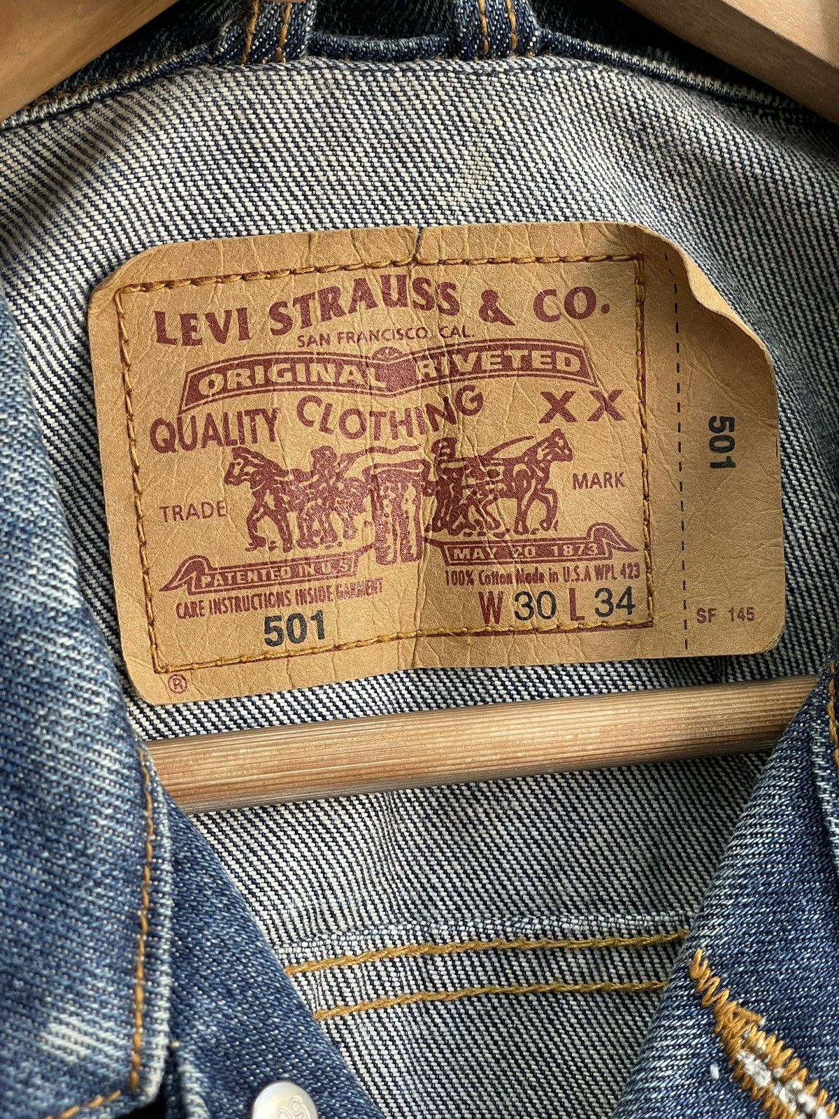 Levi's Retro levis trucker jacket y2k 90s type 1 Size US M / EU 48-50 / 2 - 16 Thumbnail
