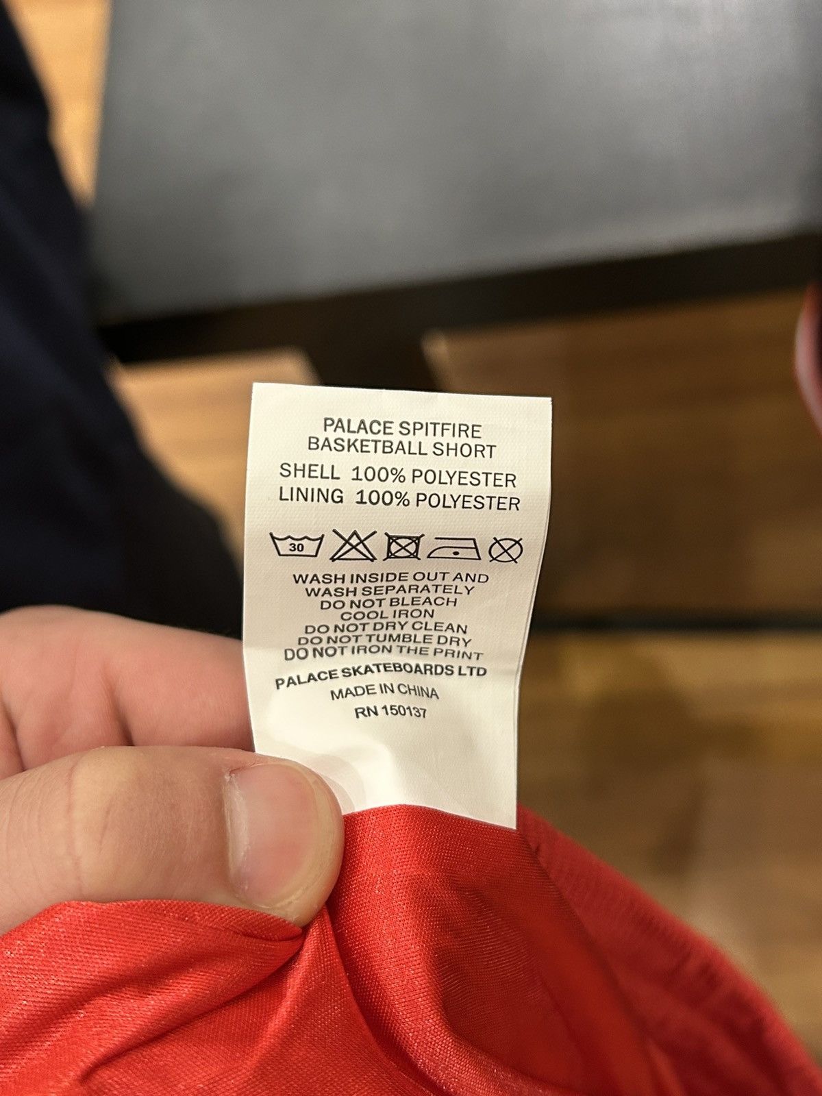 Palace Palace X Spitfire Mesh Shorts - Red Size US 34 / EU 50 - 5 Thumbnail