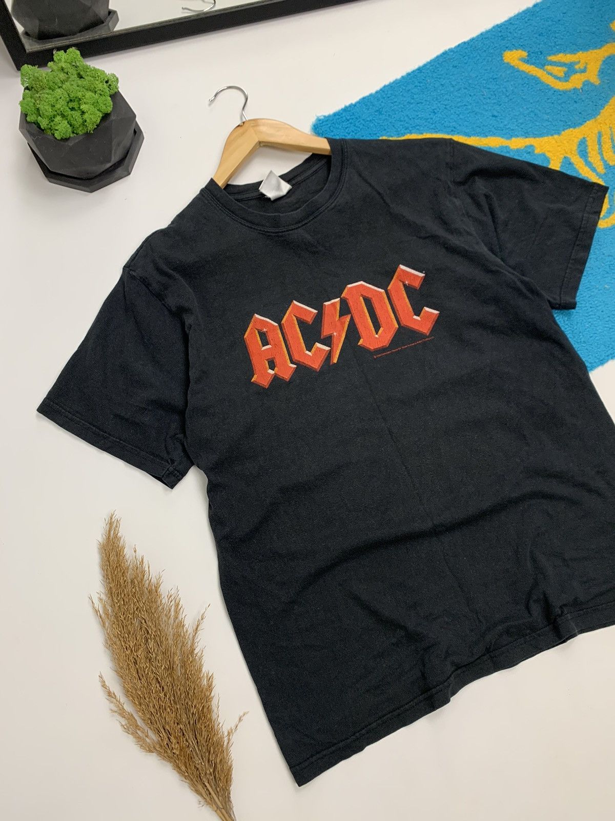 AC/DC × Band Tees × Vintage Vintage 2003 AC DC Faded T-Shirt Size US S / EU 44-46 / 1 - 2 Thumbnail
