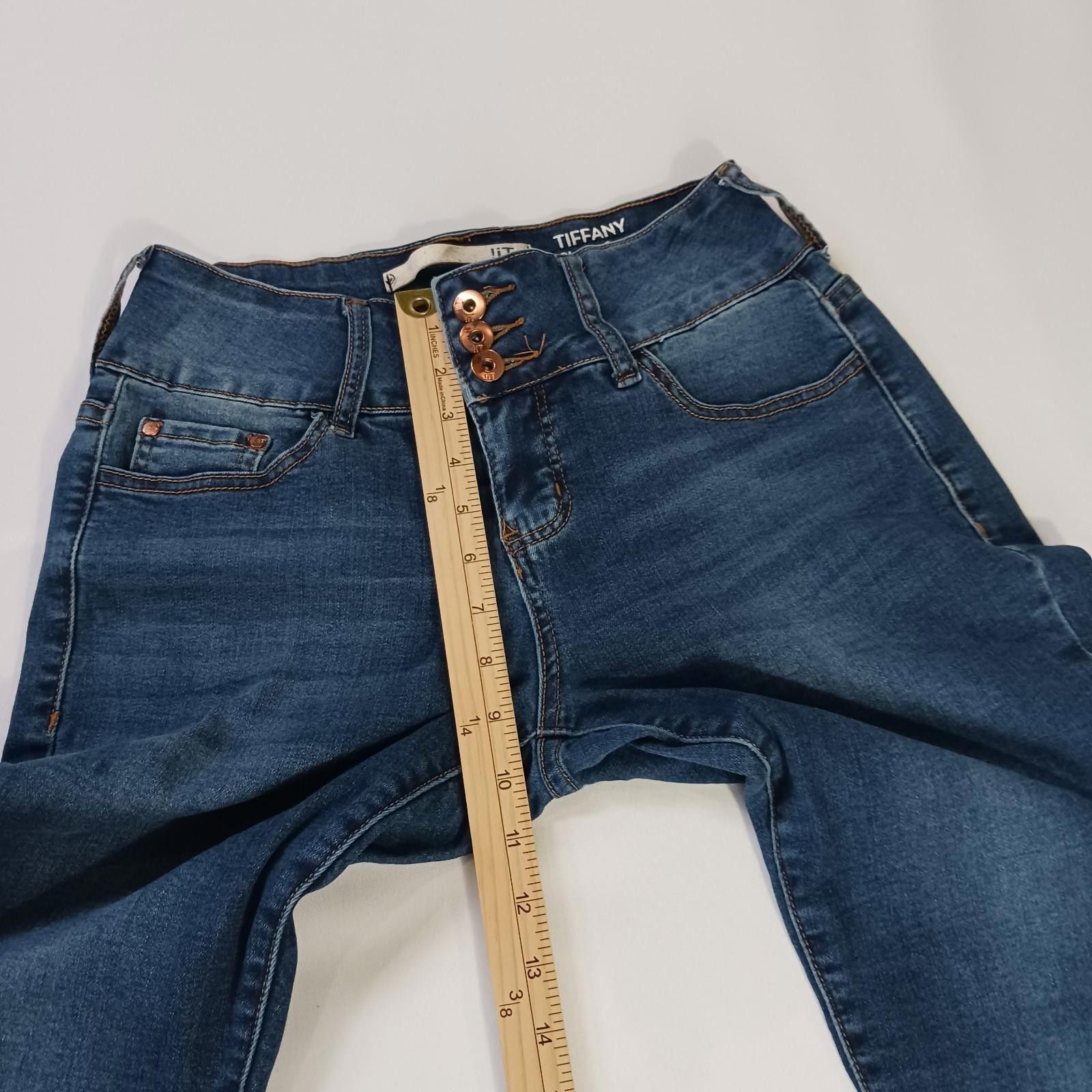 Other !It Tiffany Skinny Capri Women's 8 (26×23) Blue Jeans Pants Size 30" / US 8 / IT 44 - 6 Thumbnail