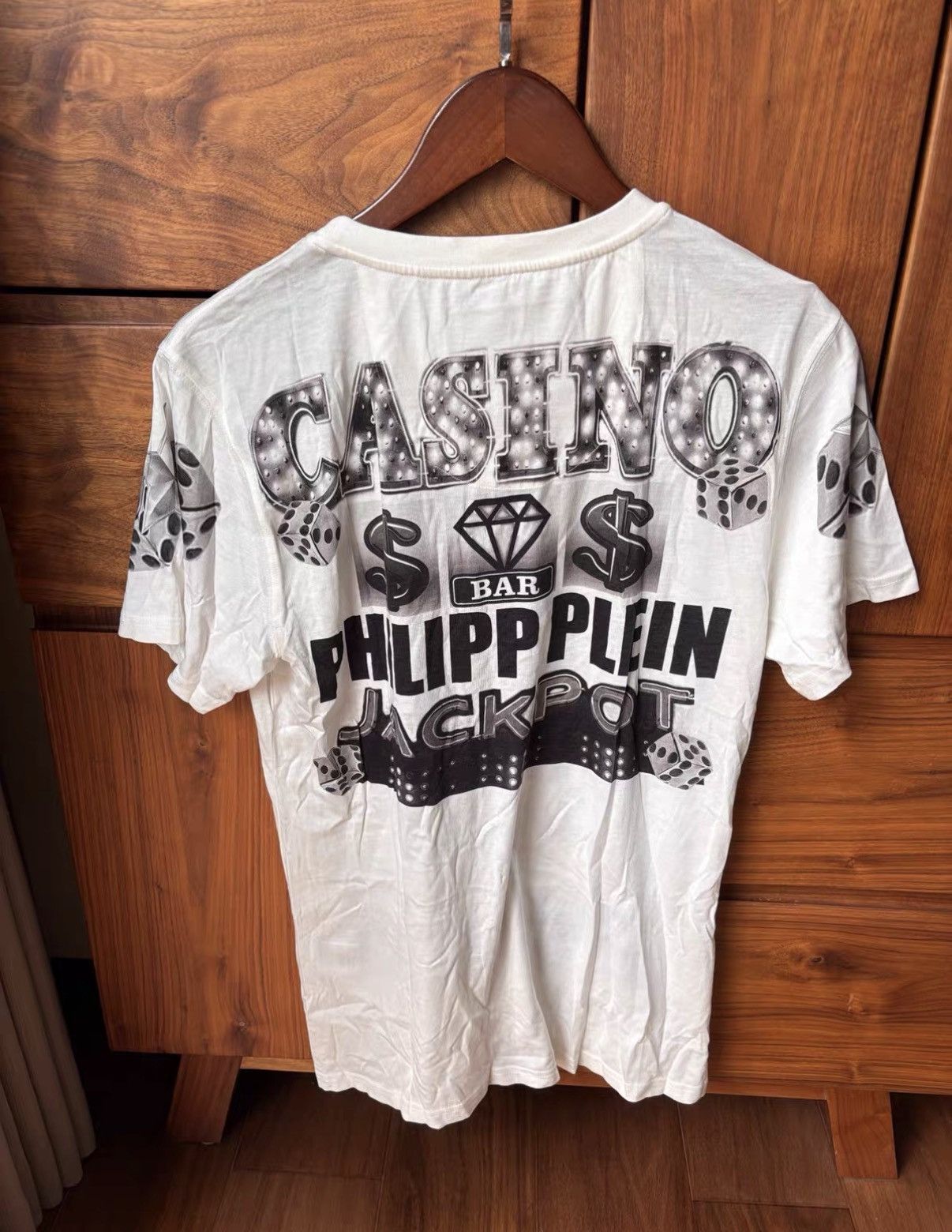Philipp Plein Philipp Plein Full Rhinestone Short Sleeve T-shirt J2 Size US L / EU 52-54 / 3 - 2 Thumbnail