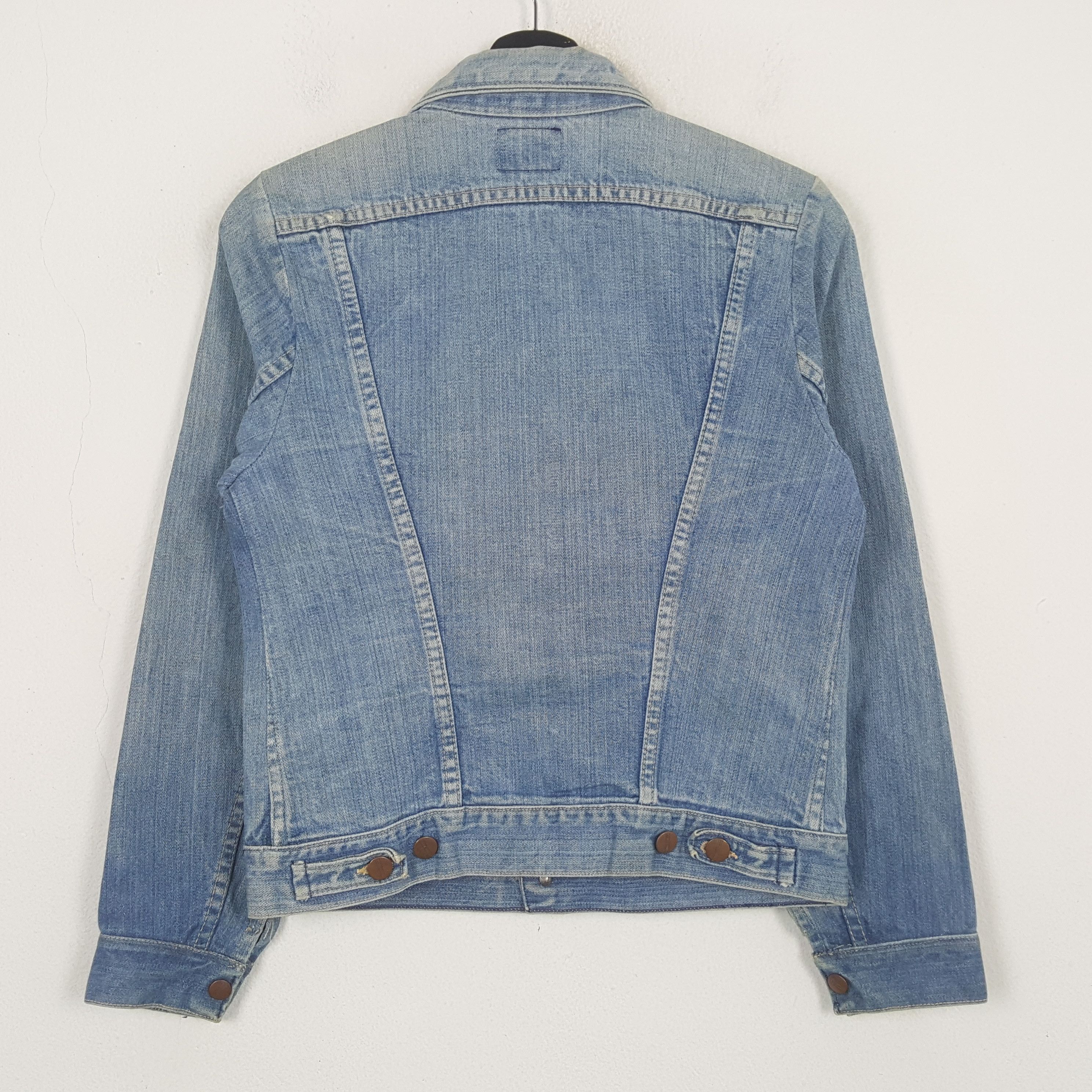 Vintage Maverick Nice Design Denim Jacket RR25 Size XS / US 0-2 / IT 36-38 - 3 Thumbnail
