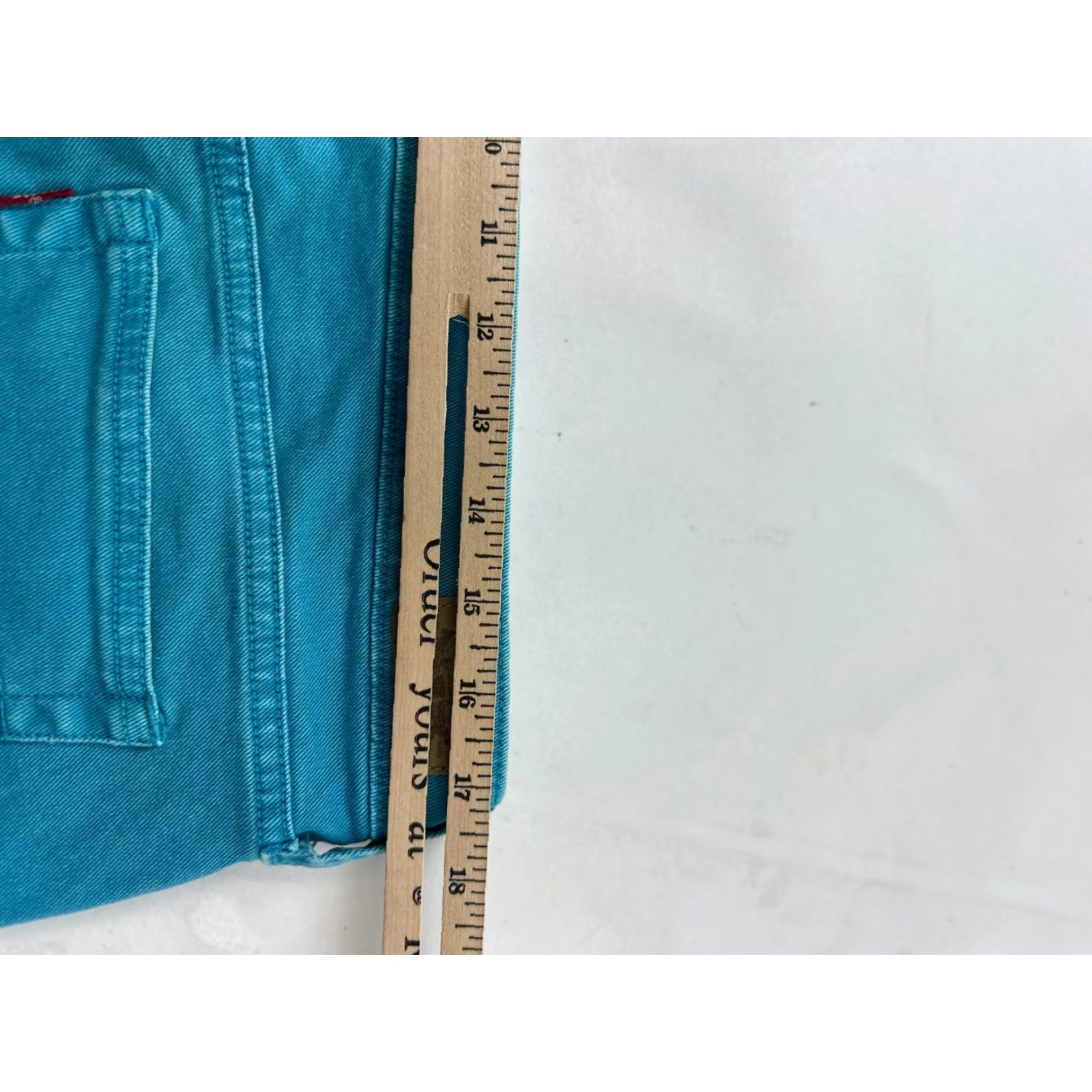 Levi's Levi’s 545 Jeans Womens 12 Blue Denim Cropped Low Rise Straight Leg Red Tab Shirt? Size 34" / US 12 / IT 48 - 6 Thumbnail